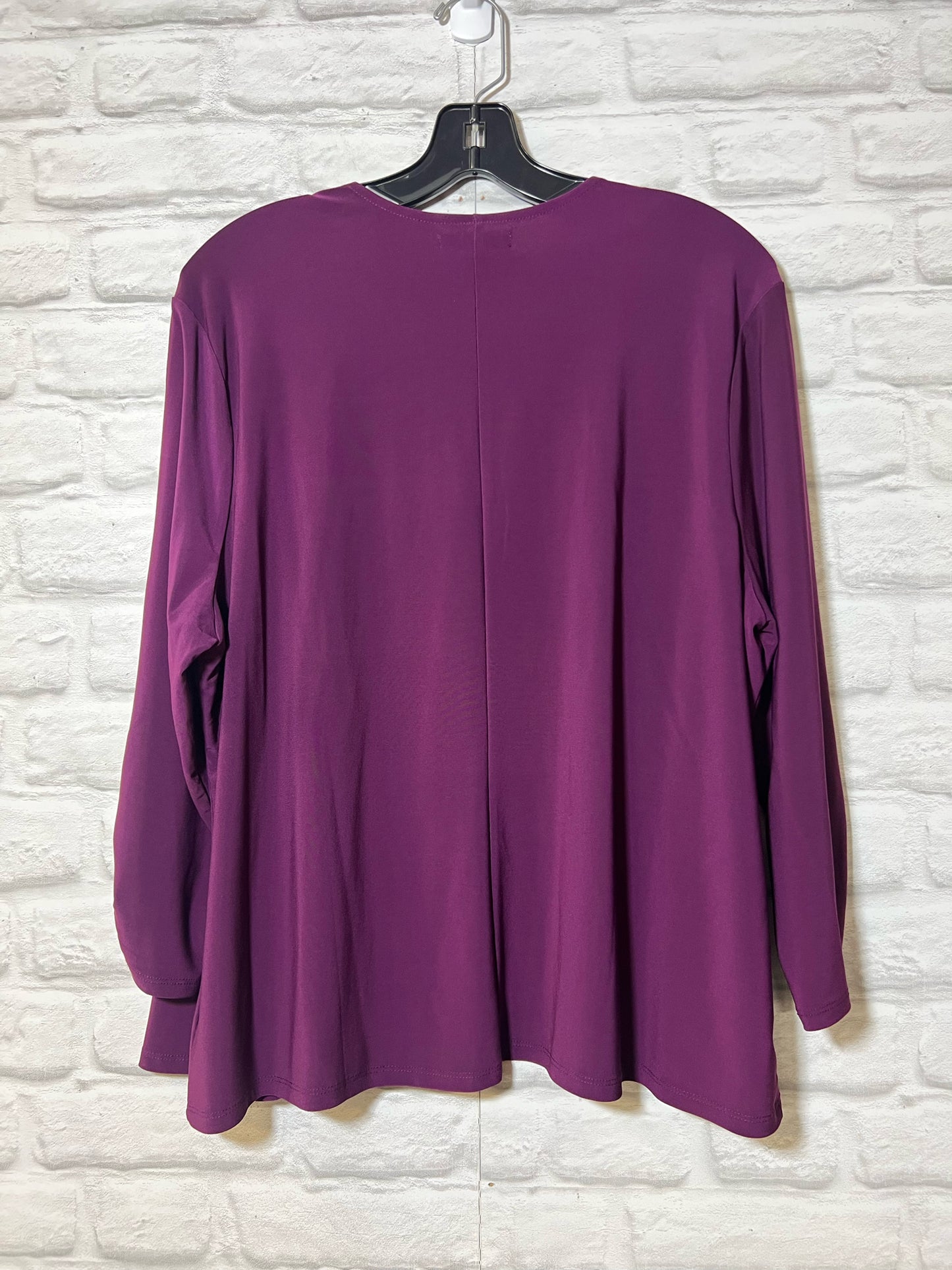 Size 18 Roz & Ali purple cardigan