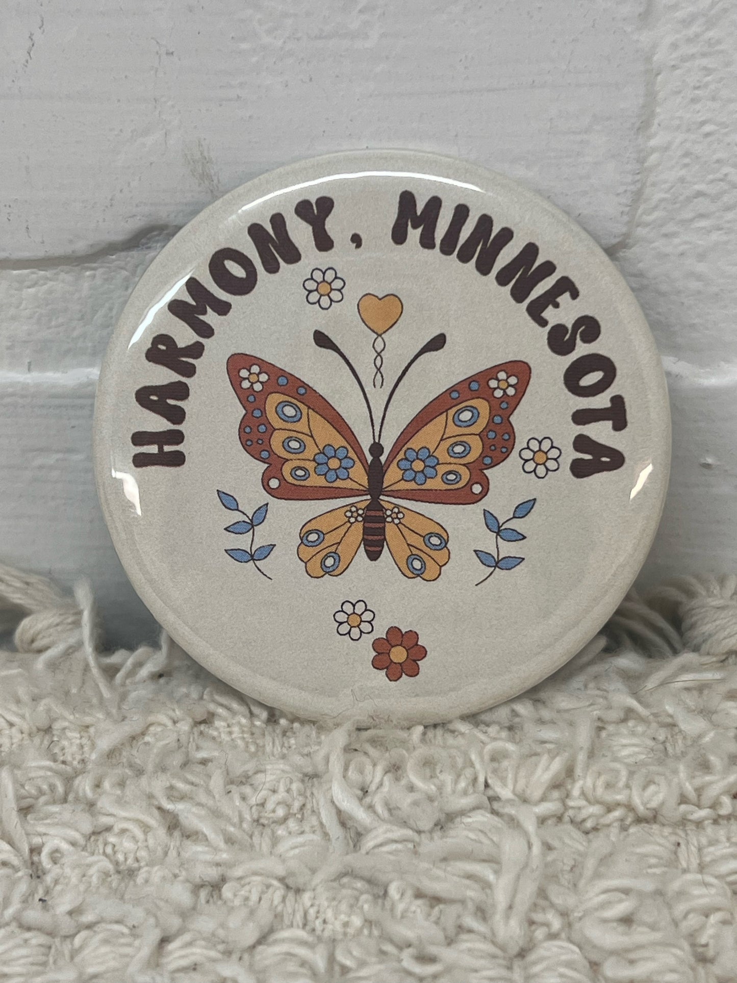 Butterfly Boho Harmony MN Souvenir Magnet