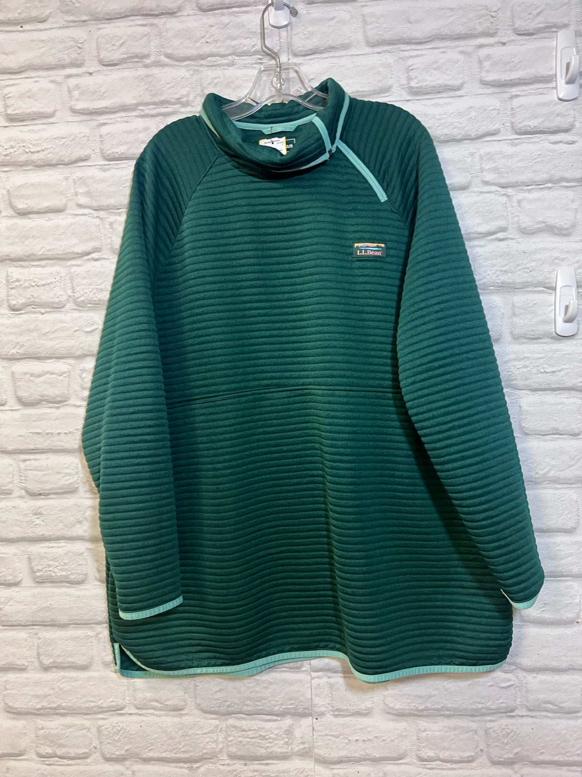 Size 3X L.L. Bean Green Pullover
