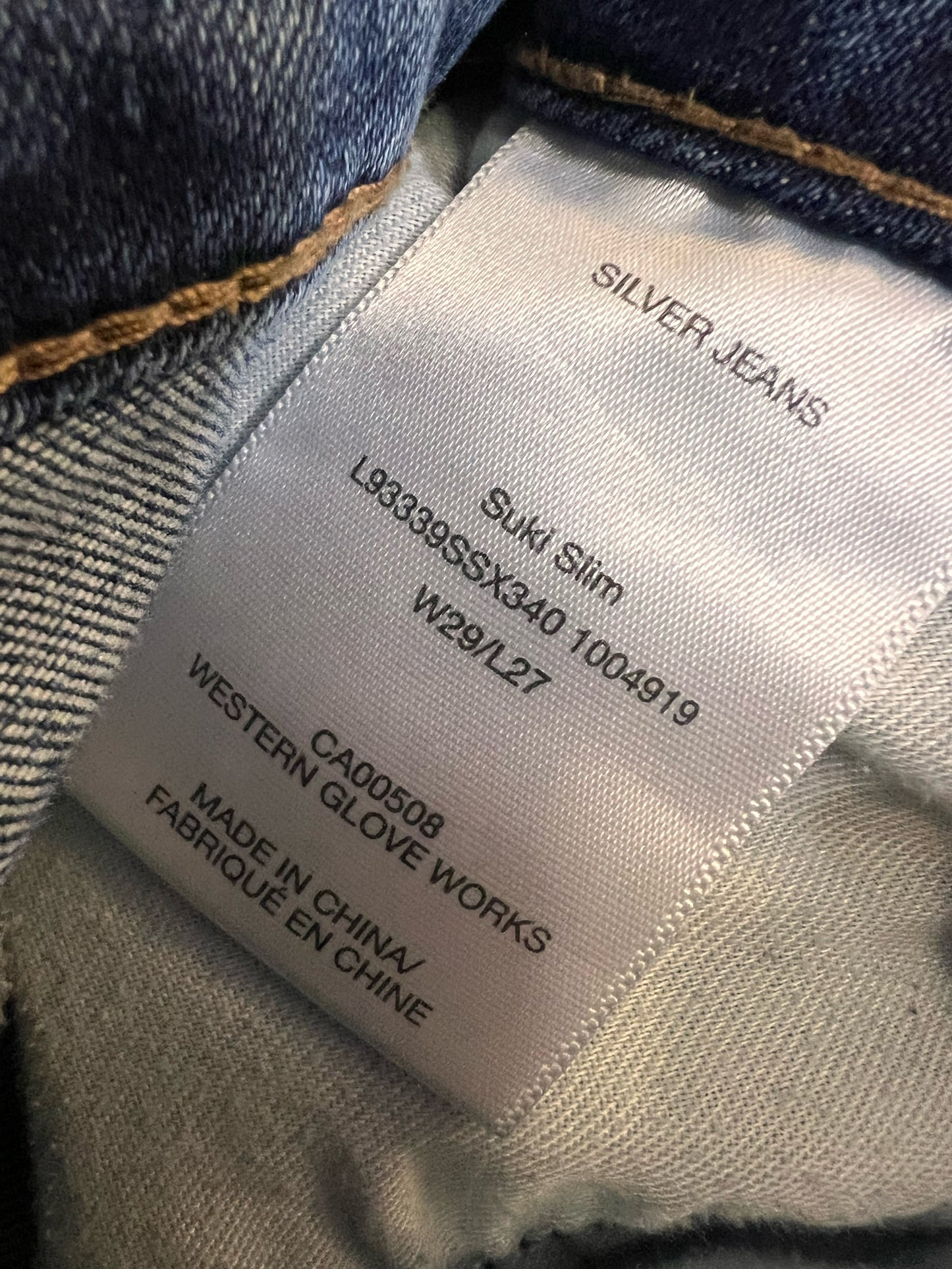 Silver Jeans Co. Size 29 Waist Jeans