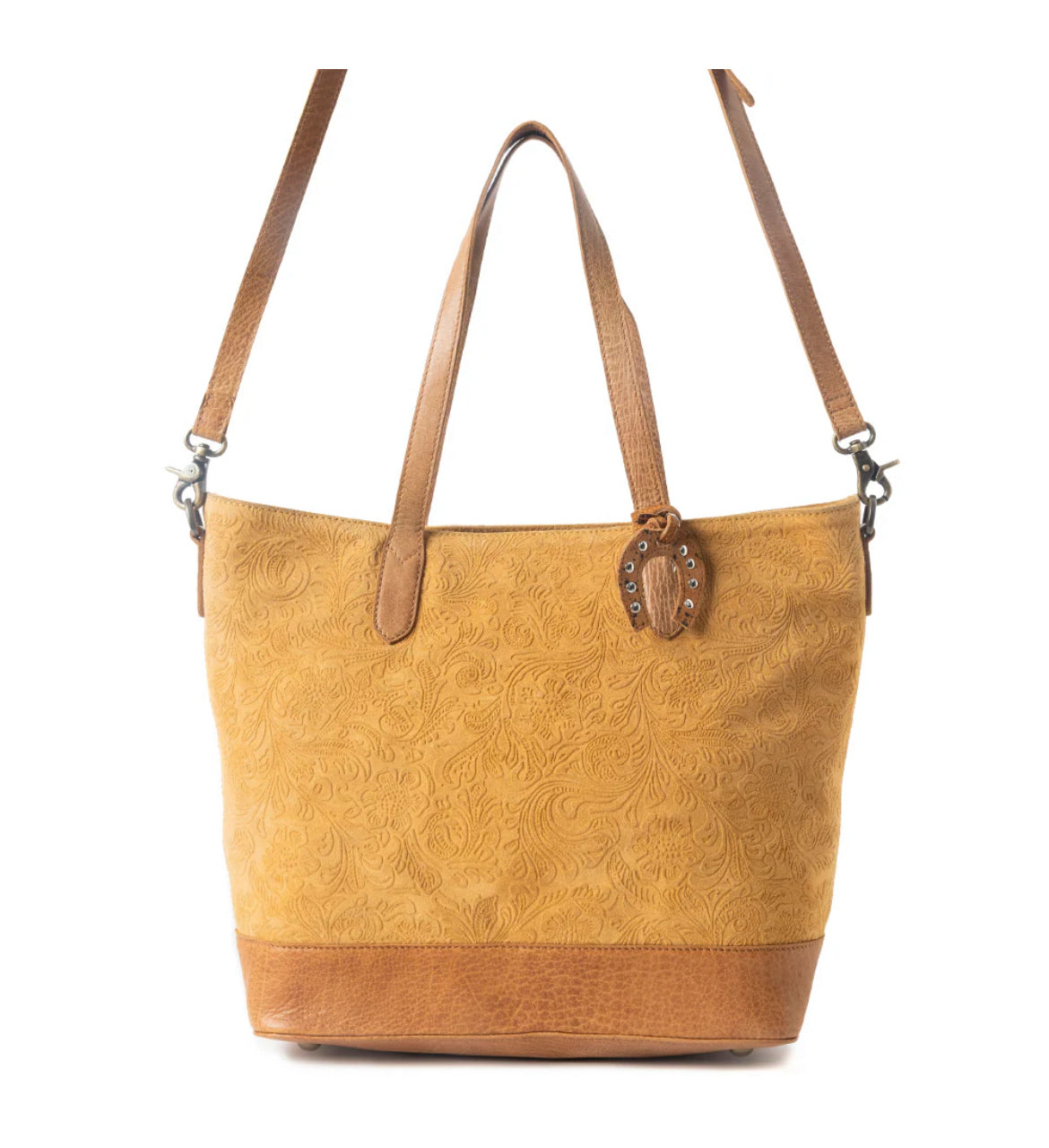 Amber Dune Leather Bag - Red or Mustard Yellow