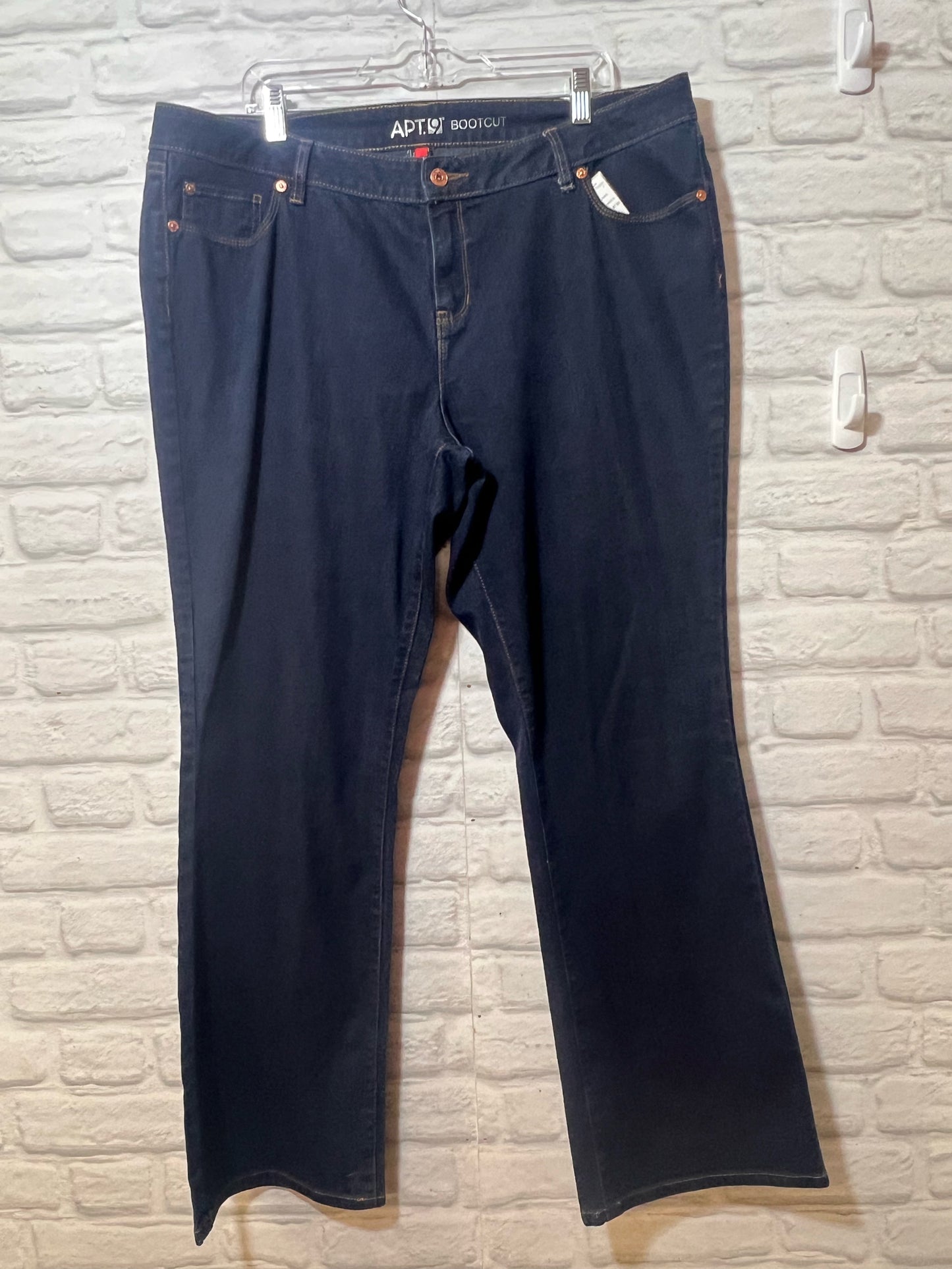 Apt. 9 Size 18 Dark Wash Boot Cut Jeans