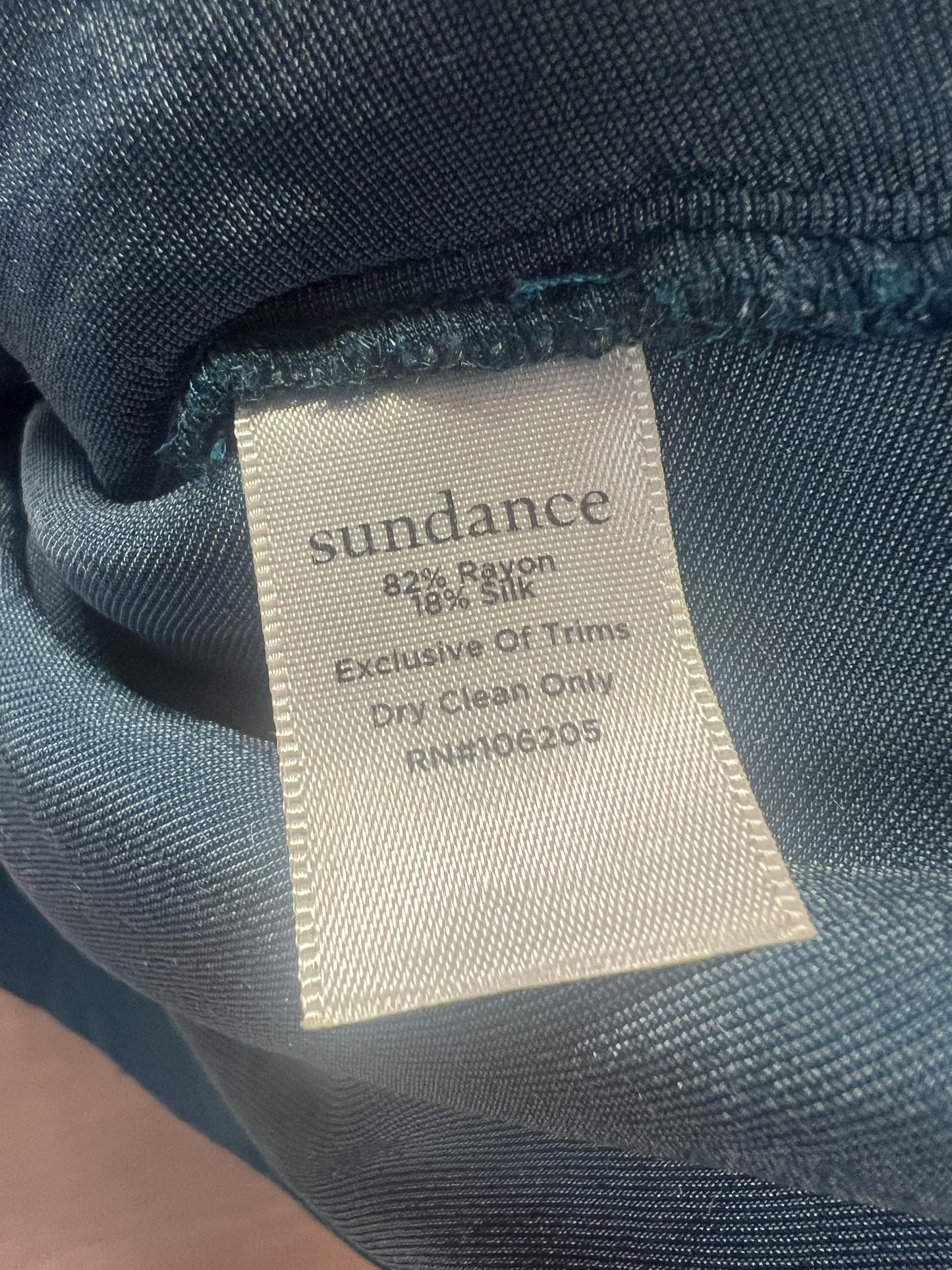 Size XS Sundance Velvet Shirt