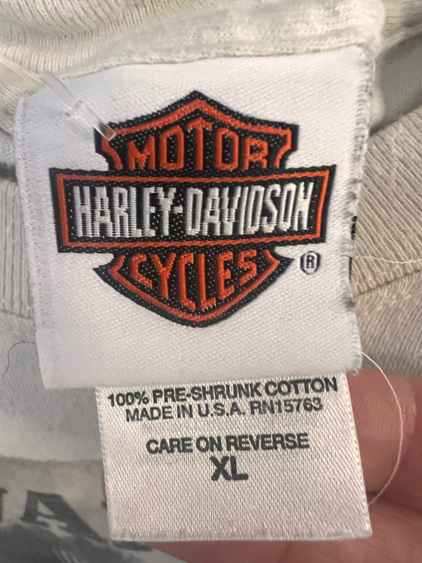 Size XL Harley-Davidson Used HD T-Shirt - Special Collection