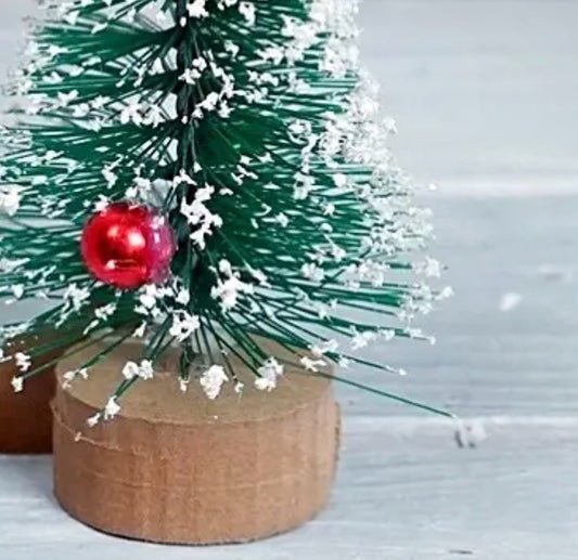 NEW Vintage Inspired Bottlebrush Tree - 6 inches