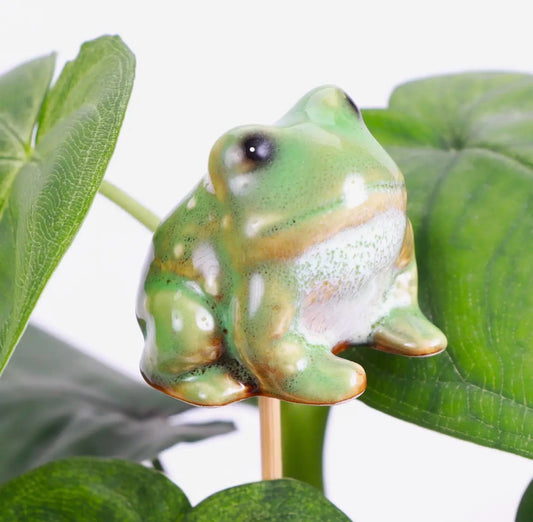 Garden Friends Pottery Plant Pick - Assorted Animals