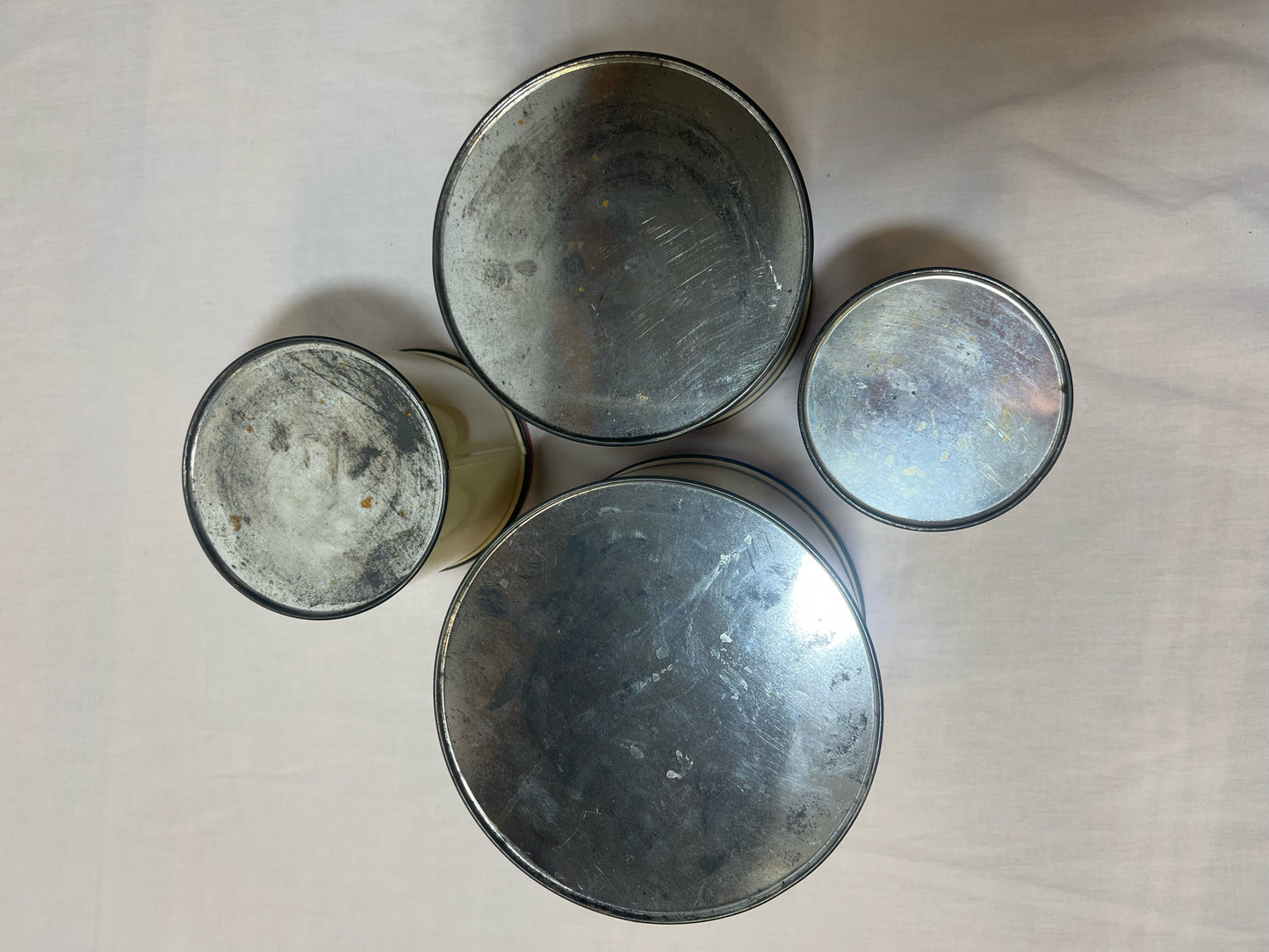 General Steel Canister Set - roses!