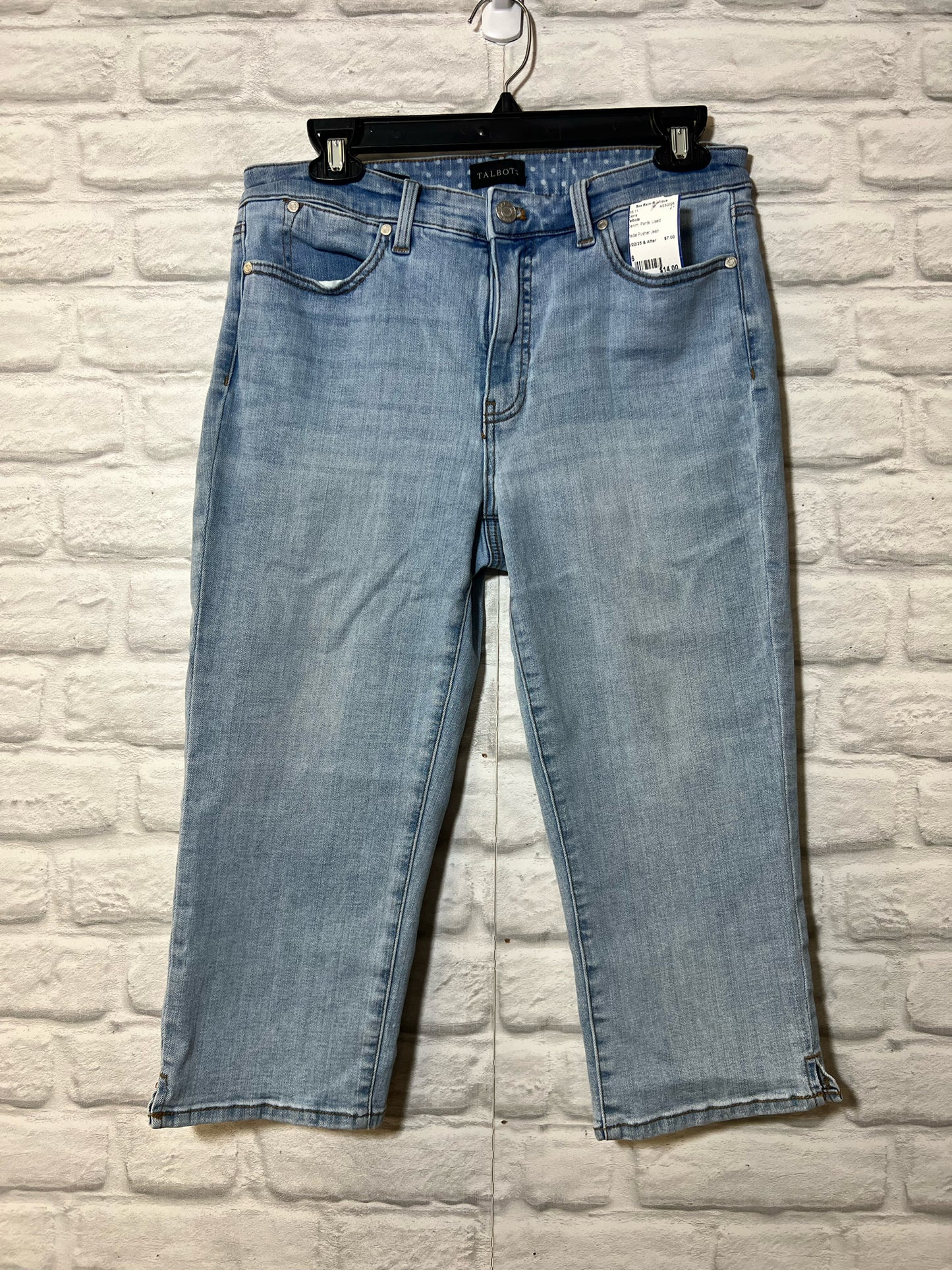 Talbots Size 6 Used Capris