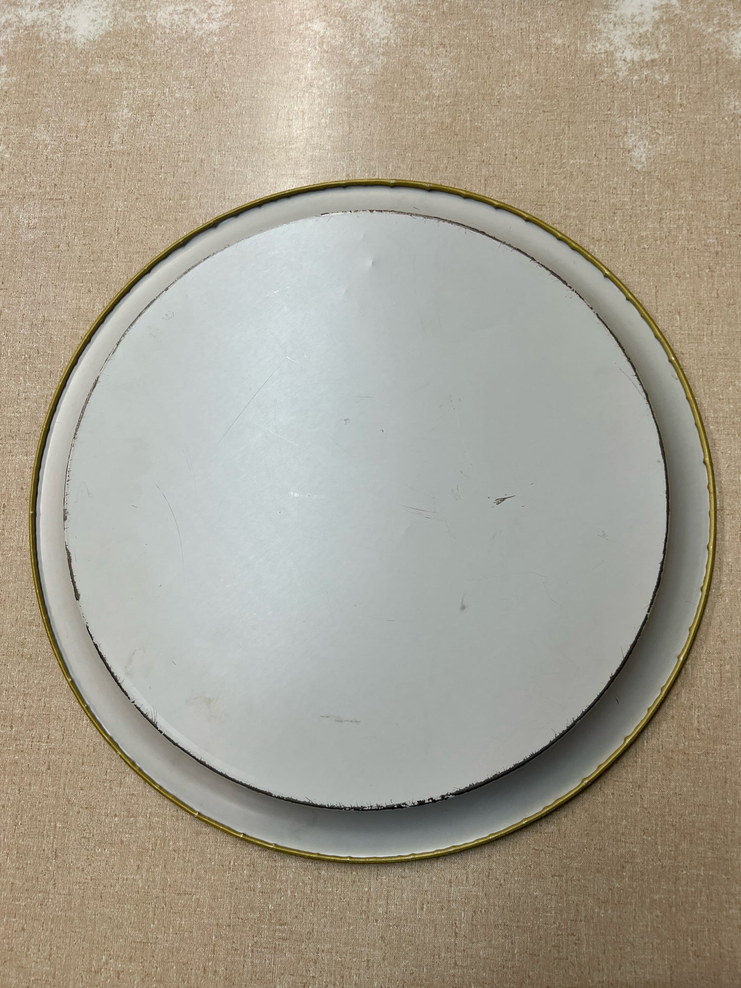 Maxey vintage metal serving tray