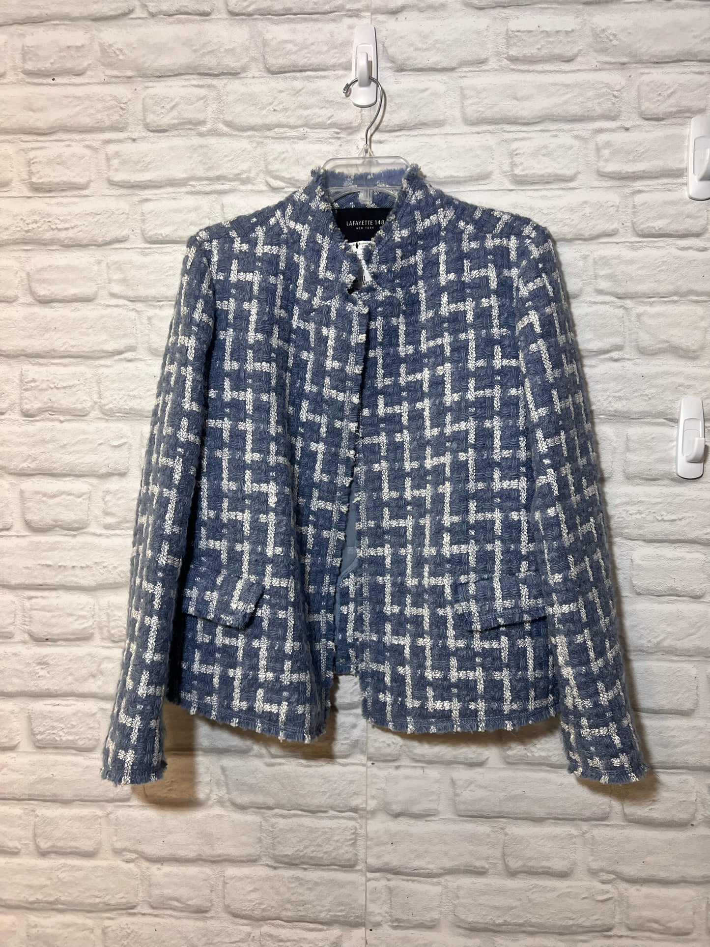 Size 8 & 10 Lafayette 148 Wool Blend Jacket & Skirt Set