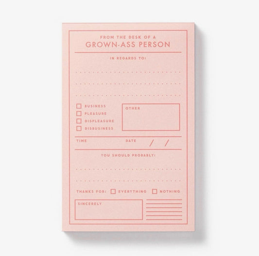Brass Monkey Vintage-Inspired Memo Pads