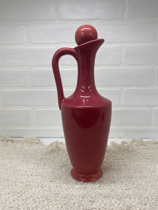 Vintage pottery jug/decanter