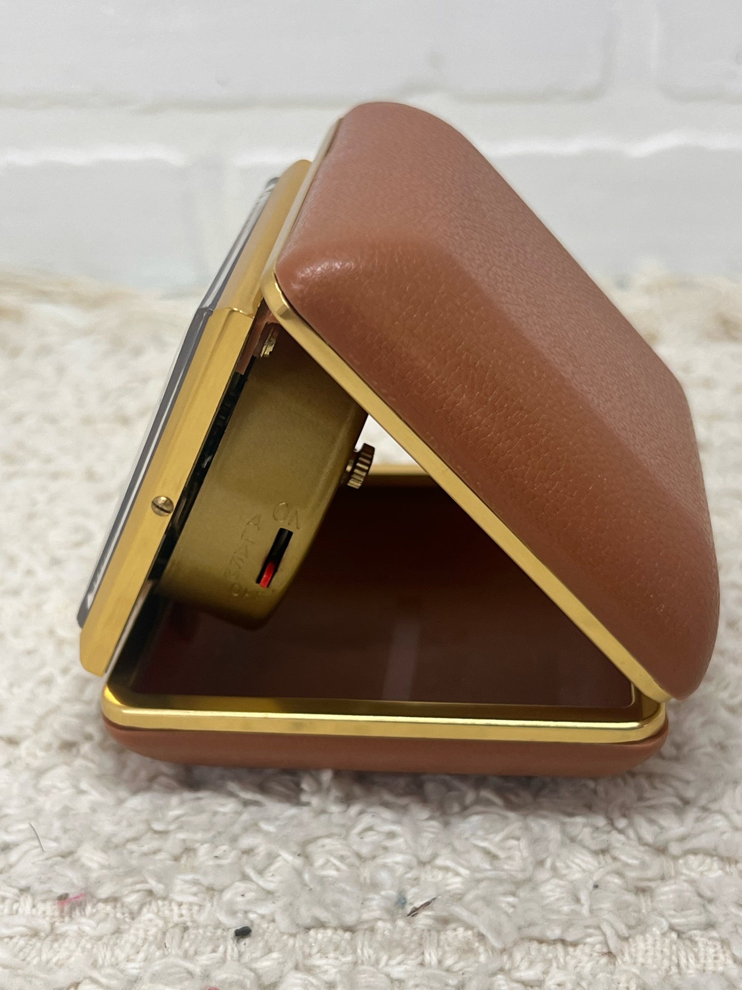 Wind-Up vintage travel alarm clock