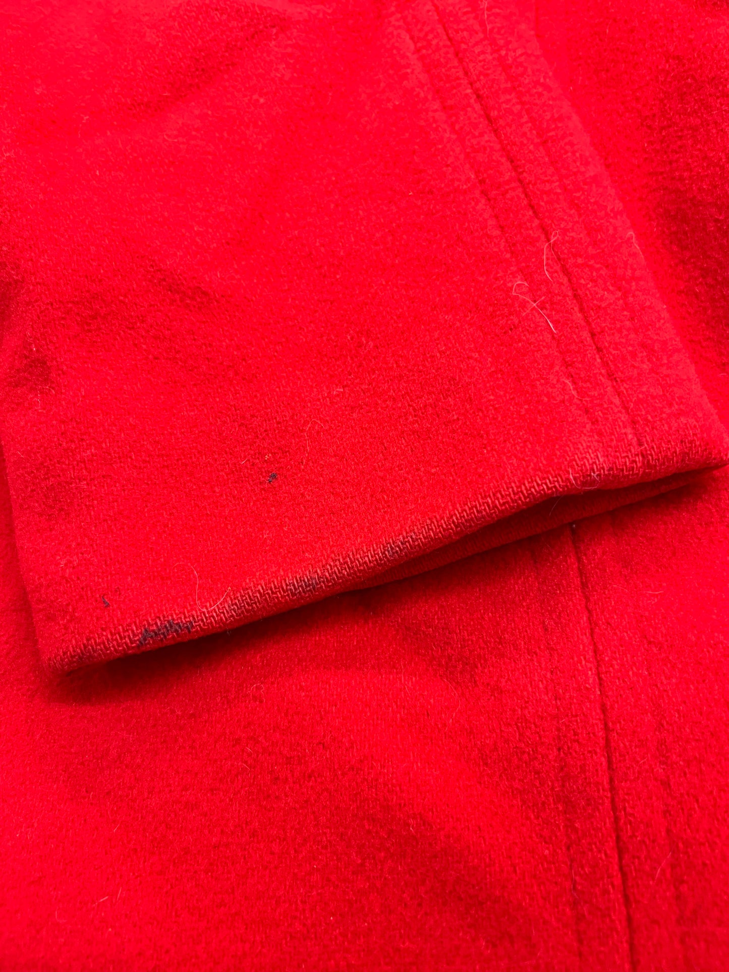 Vintage Penguin Red Wool Coat Size 6