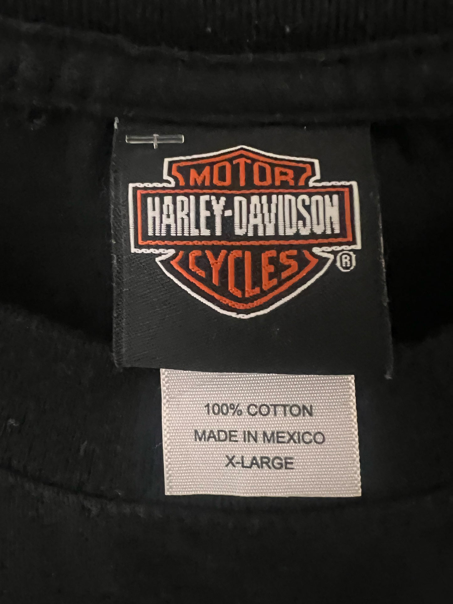 Size XL Harley-Davidson Used HD T-Shirt - Special Collection