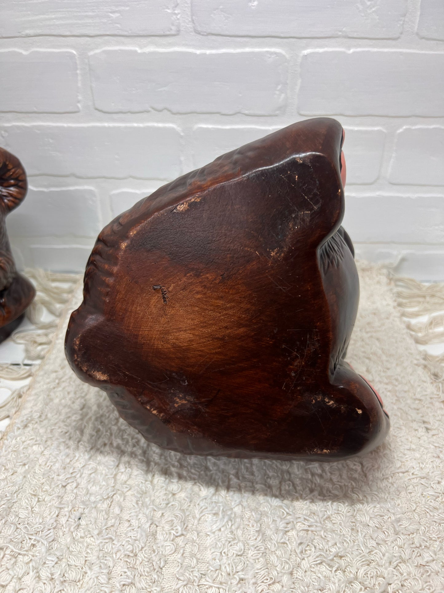 Gilbert Pottery Brown Bear Mid-Century Cookie Jar