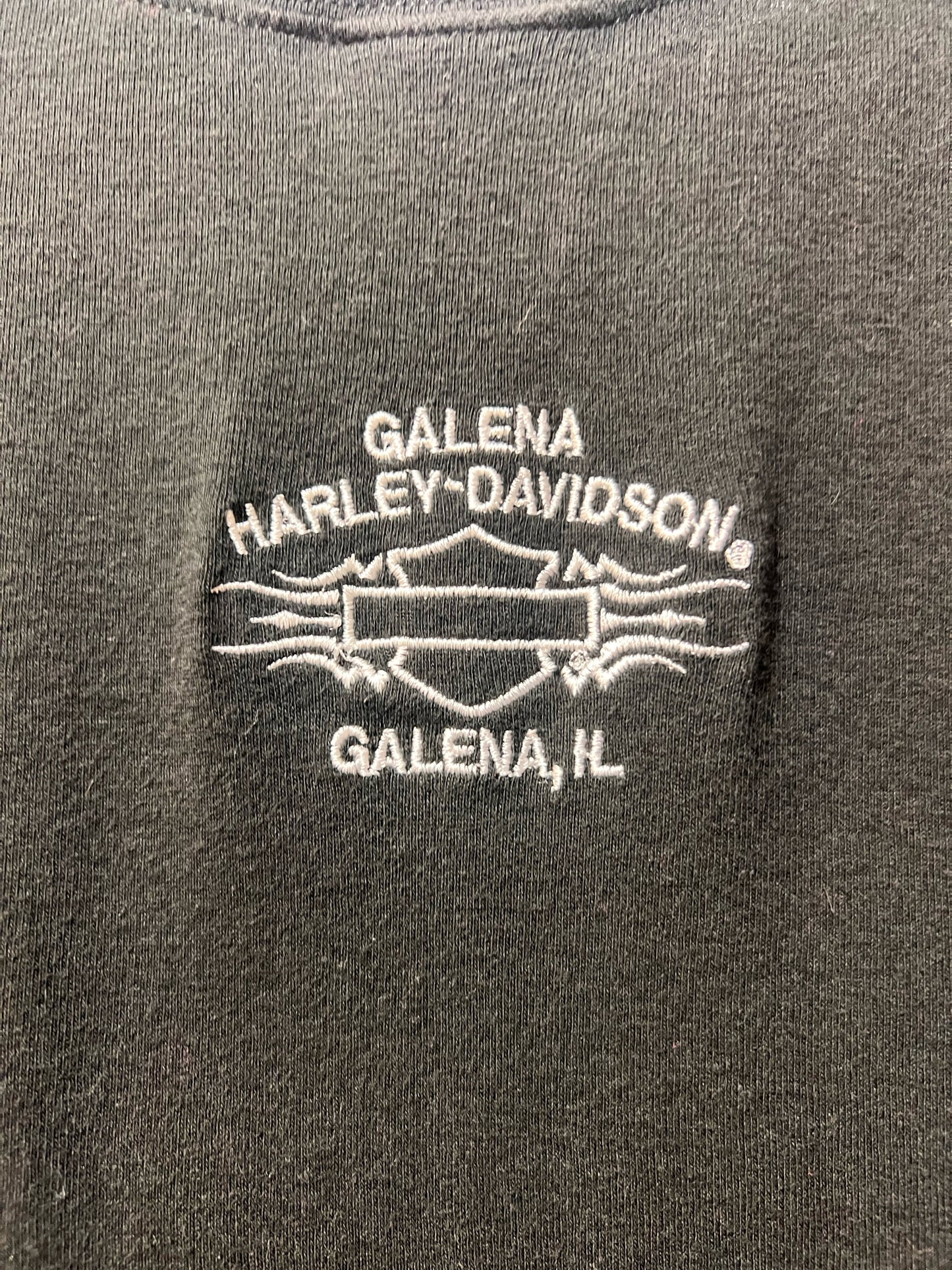 Size 2X Harley-Davidson black t-shirt