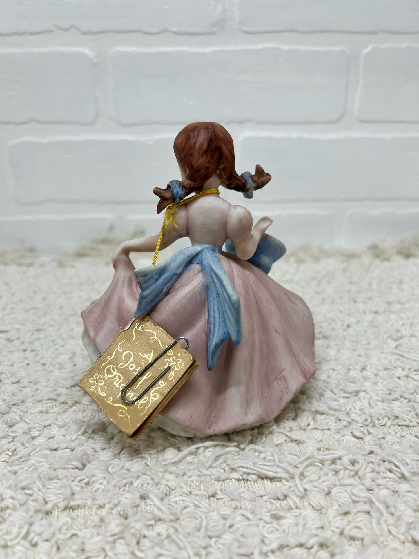 Josef Originals Becky barn dance Tom Sawyer 1970's figurine