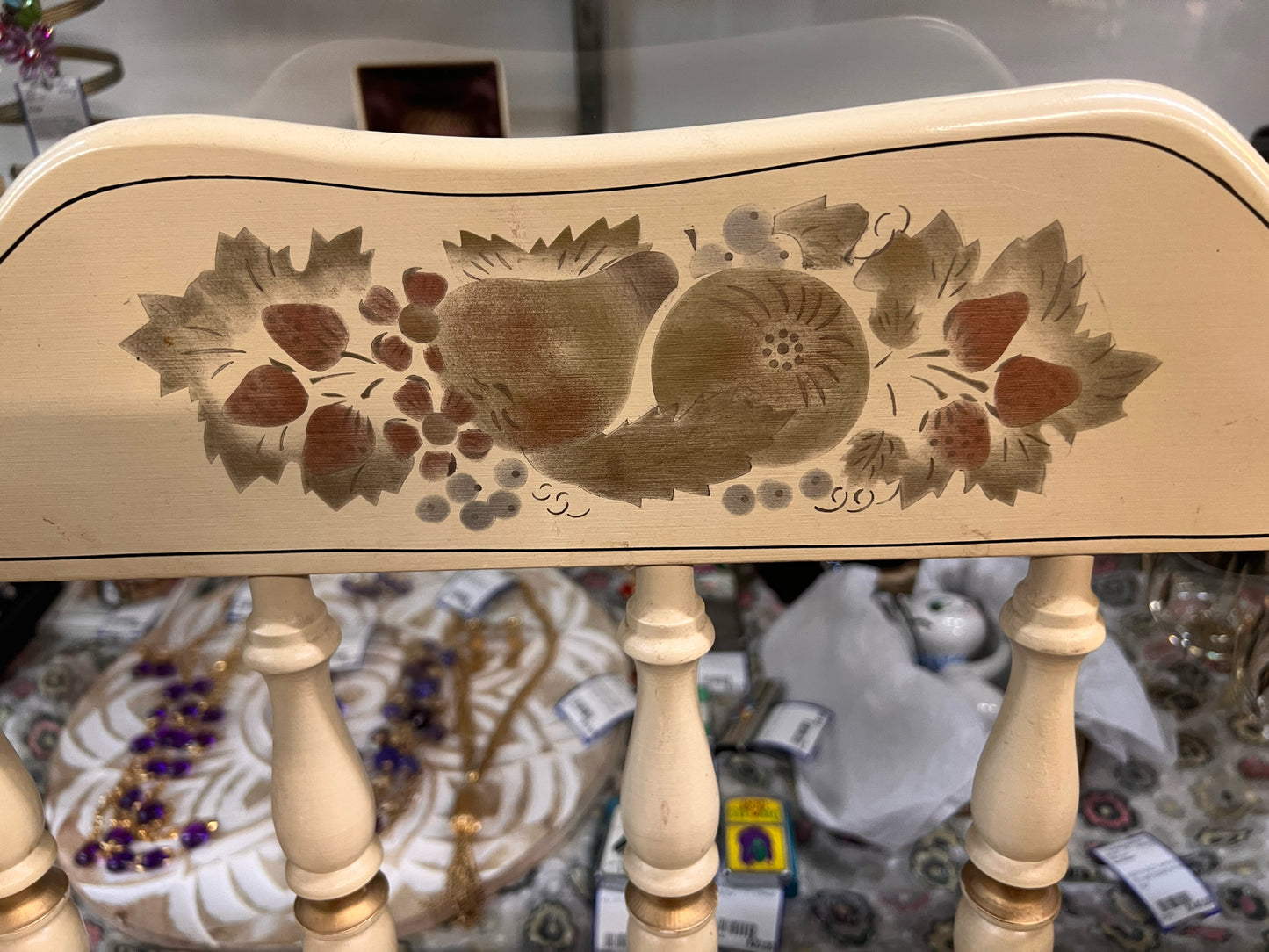 Ethan Allen vintage gossip bench