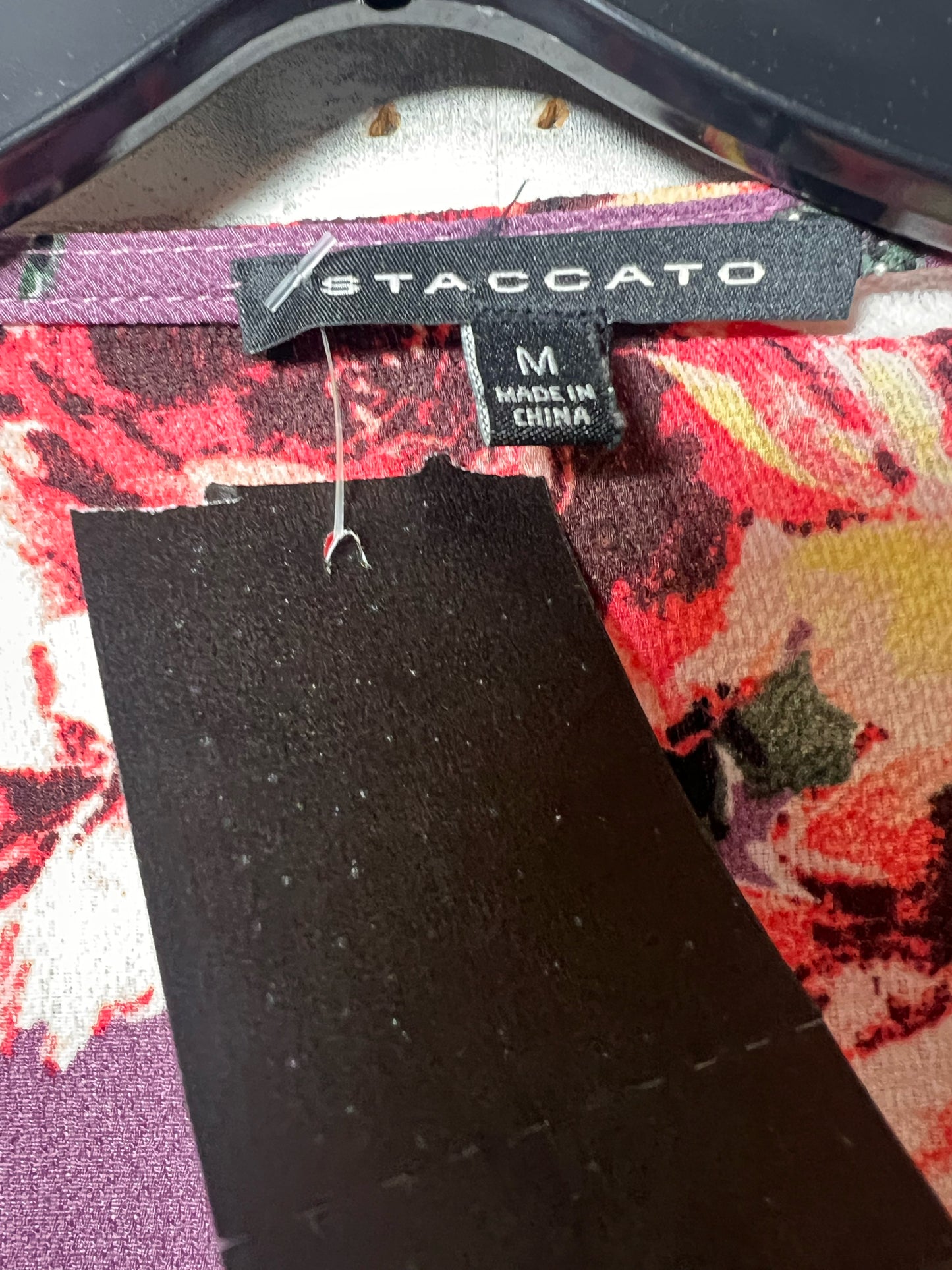 Size M Staccato Mauve Floral Blouse