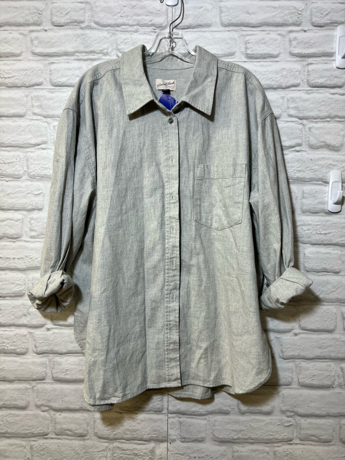 Size XXL Universal Thread NWT gray cotton shirt