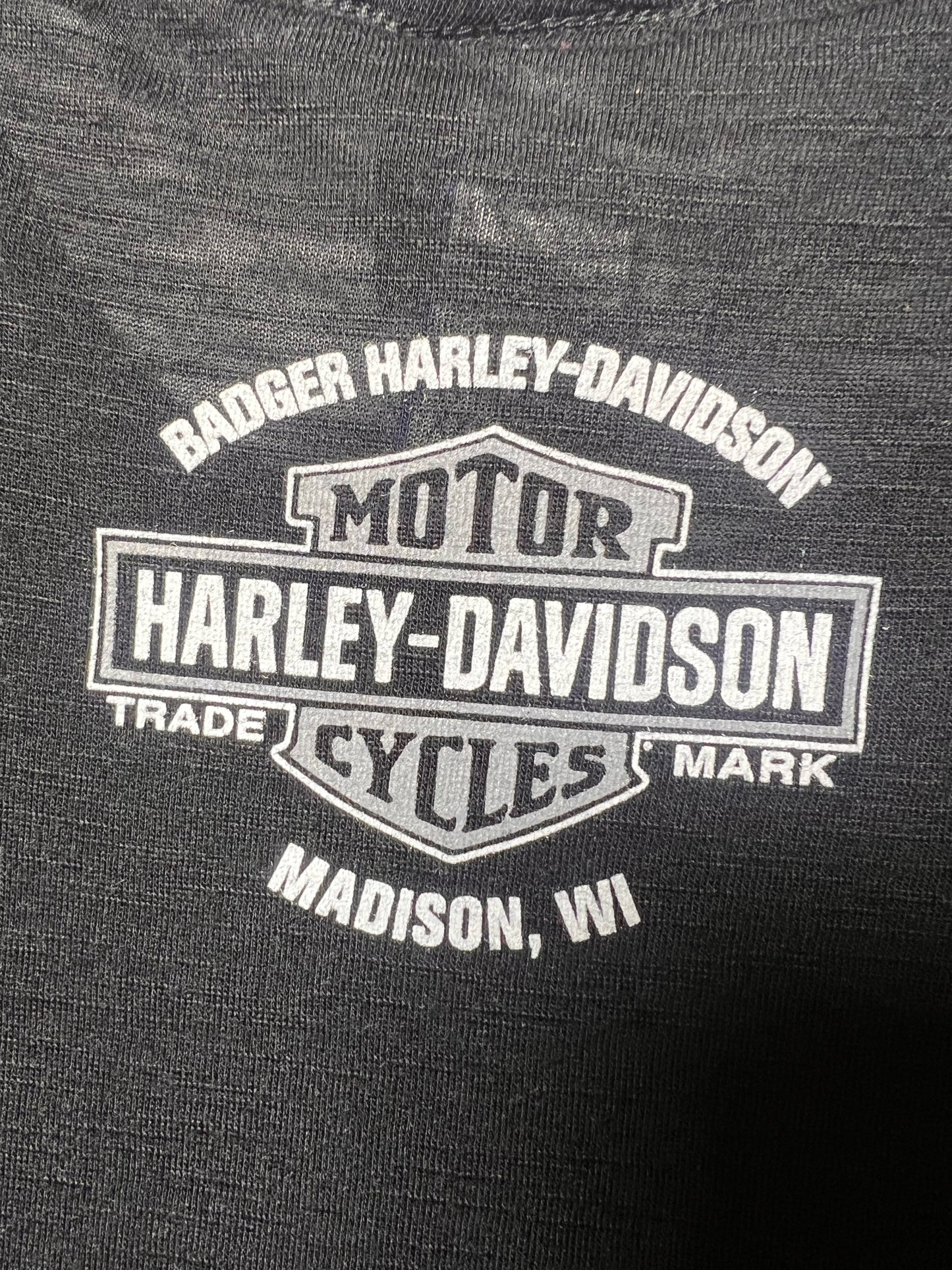 Size XXL Harley-Davidson black t-shirt
