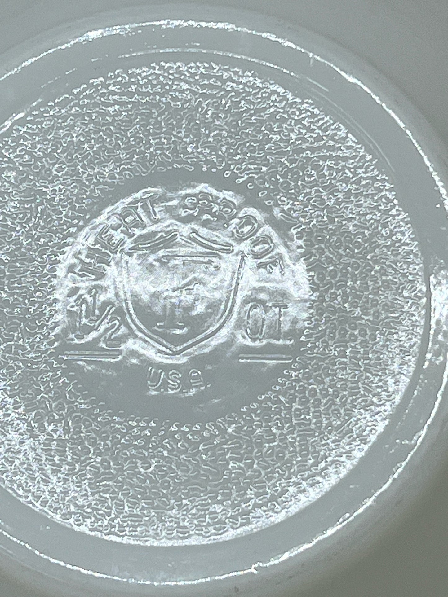 Federal Glass atomic MCM snowflake pattern 1.5 quart bowl
