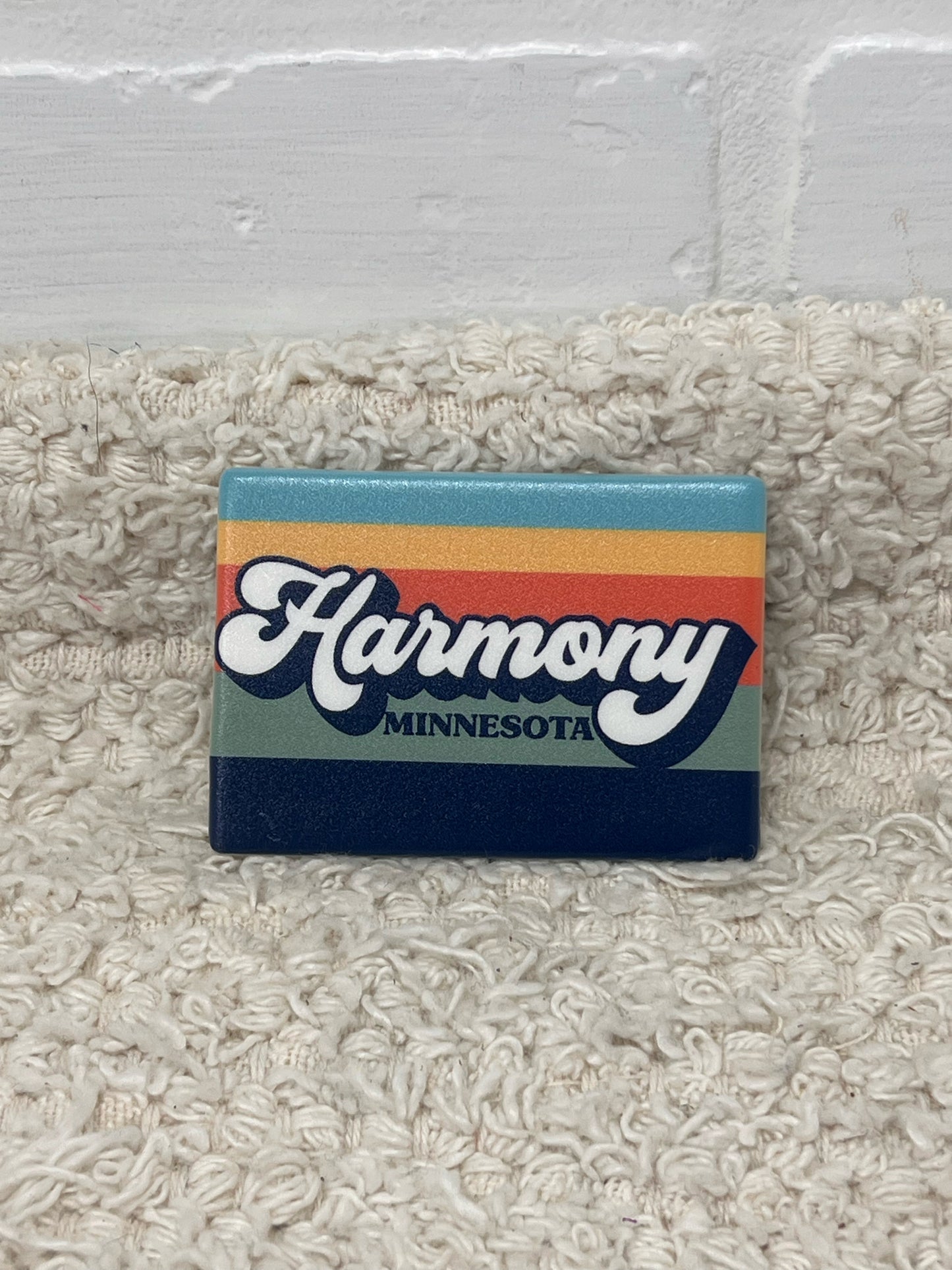 Minnesota or Harmony Souvenir Magnet