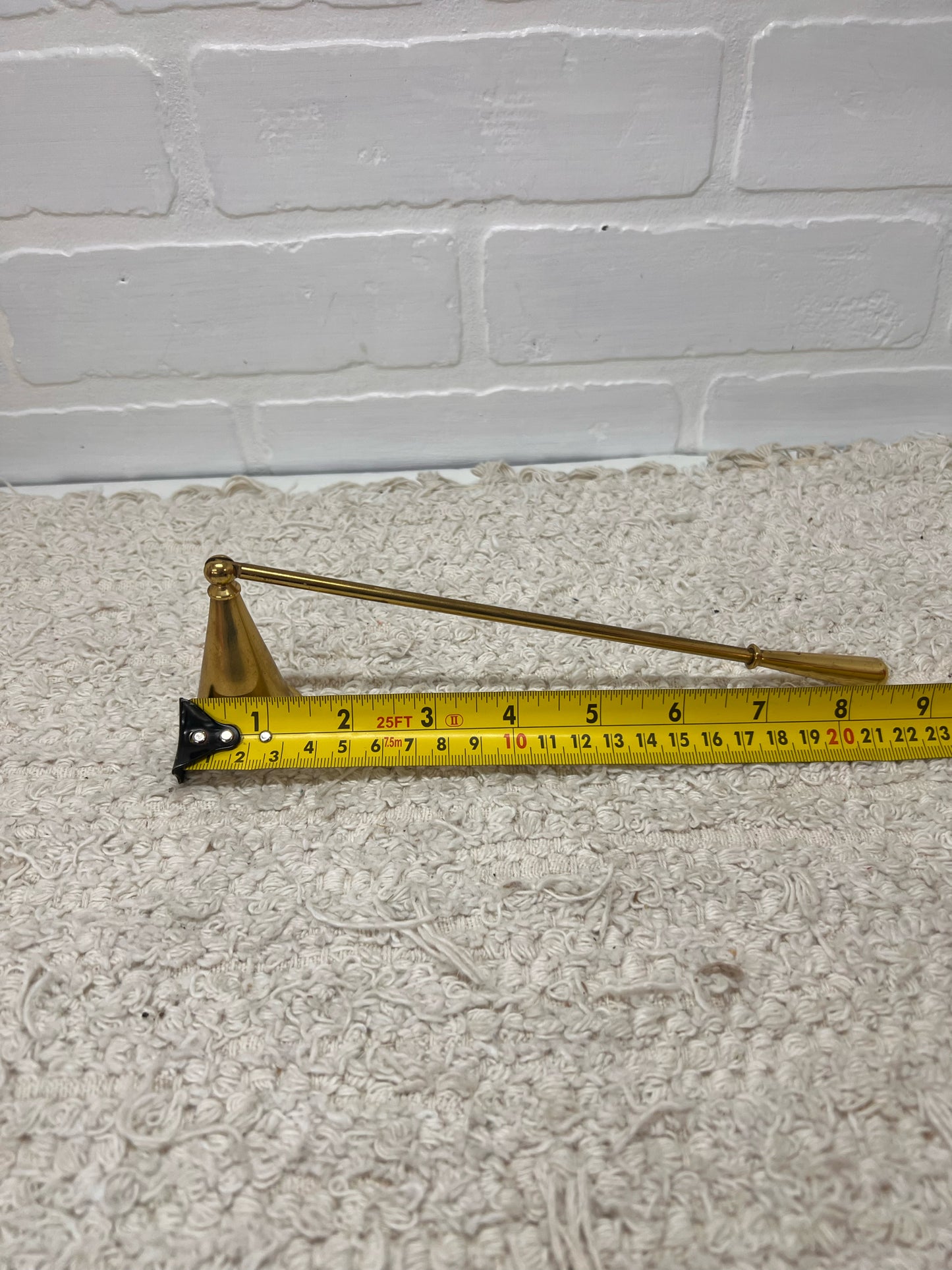 Vintage Brass Candle Snuffer