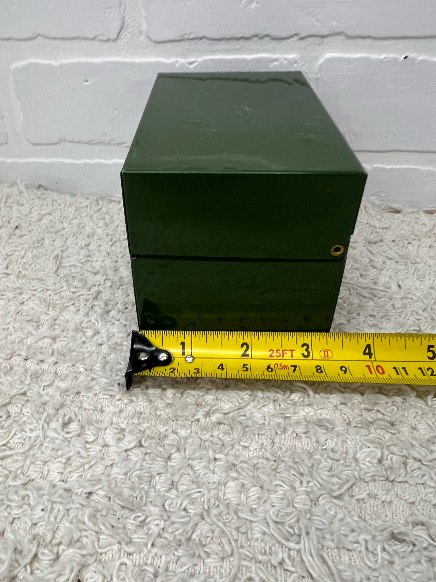 Syndicate Mfg. Co. Recipe Box - Sold Dark Green