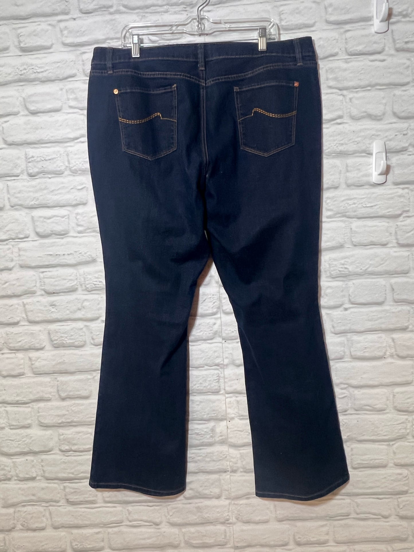 Apt. 9 Size 18 Dark Wash Boot Cut Jeans