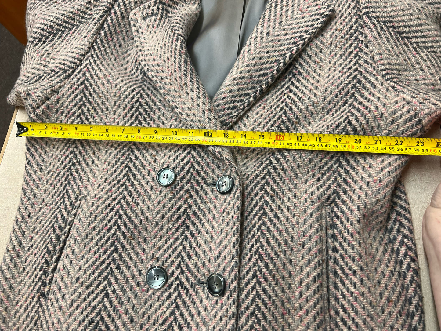Trilogi Vintage Wool Overcoat - made in USA
