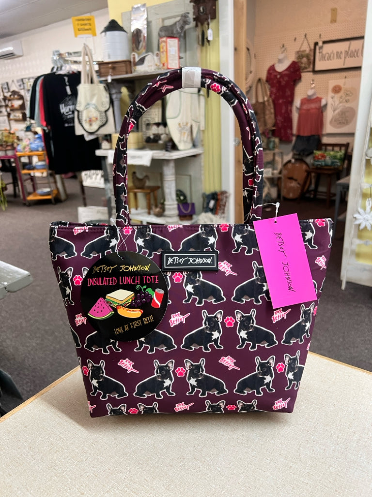 NWT Betsey Johnson Satchel Lunch good Tote