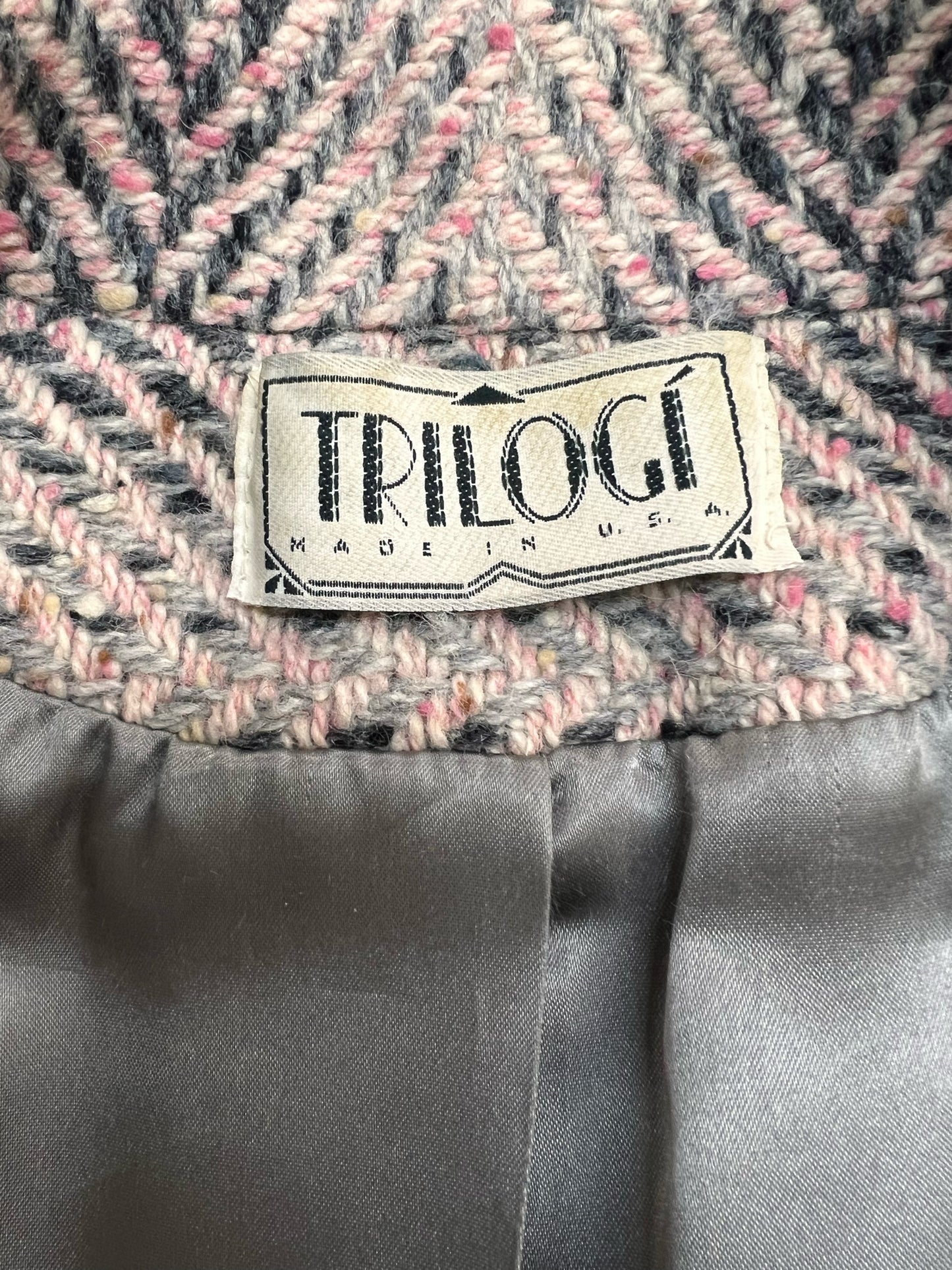 Trilogi Vintage Wool Overcoat - made in USA