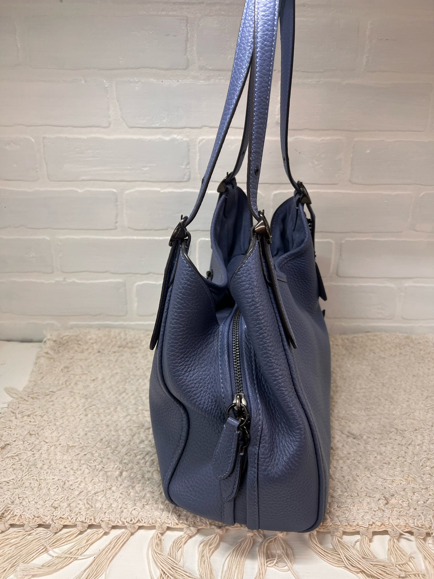 Coach Leather 'Lori' Divided Shoulder Bag