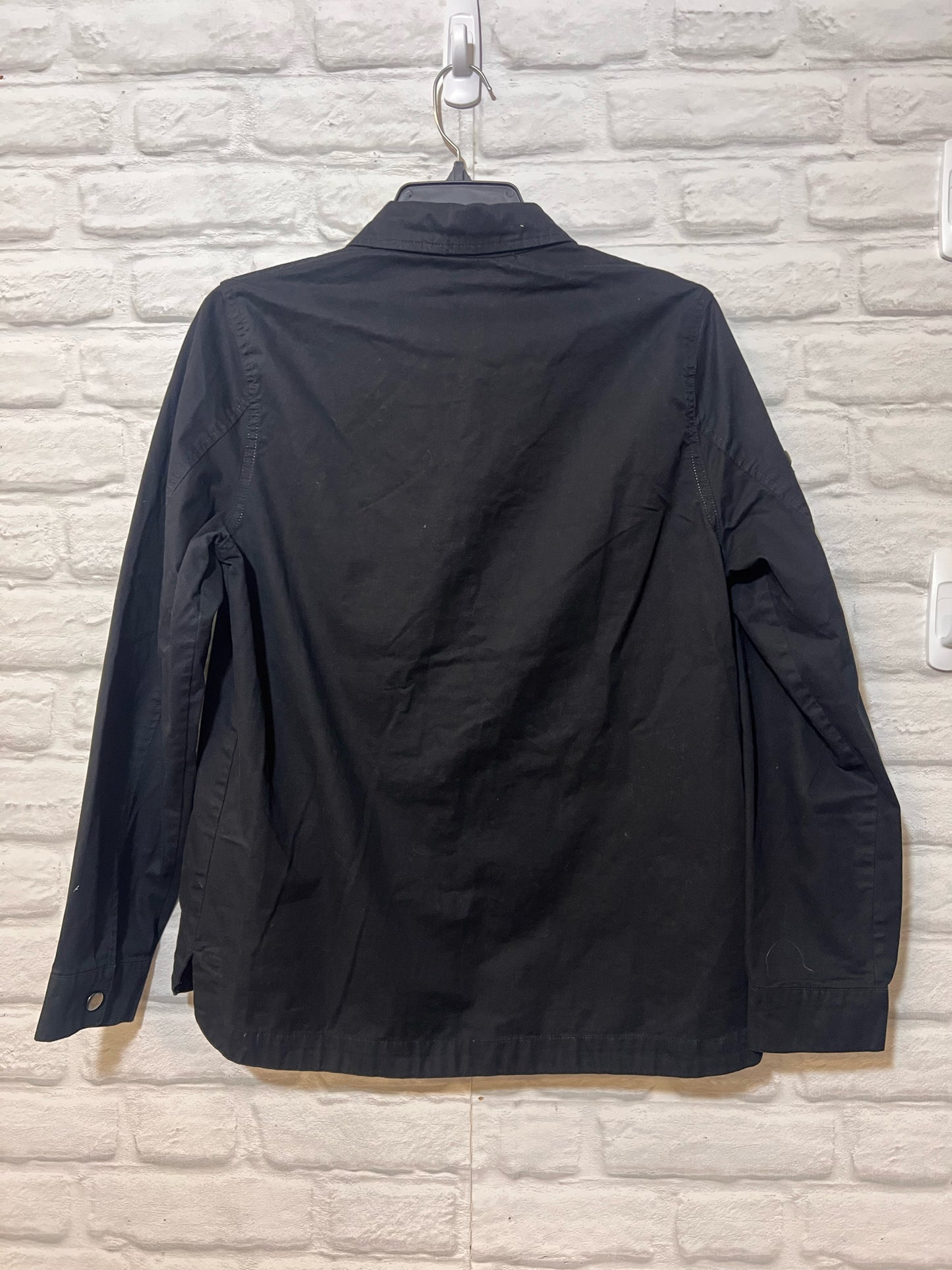 Size M LoveTree Black Cotton Military Style Jacket