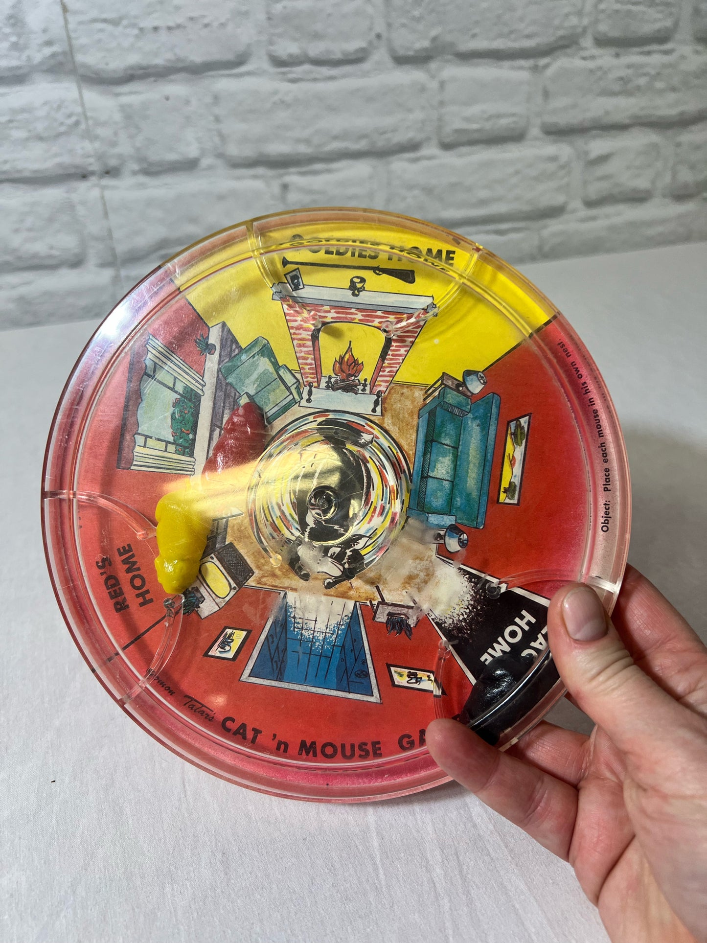 Vintage Cat n' Mouse game circa 1966