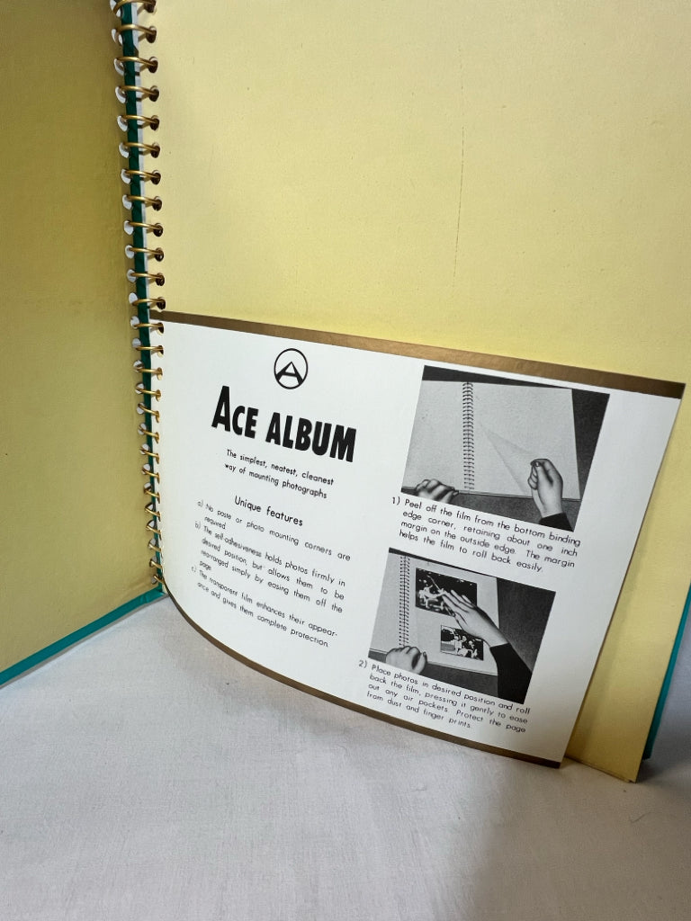Vintage Ace Albums photo album