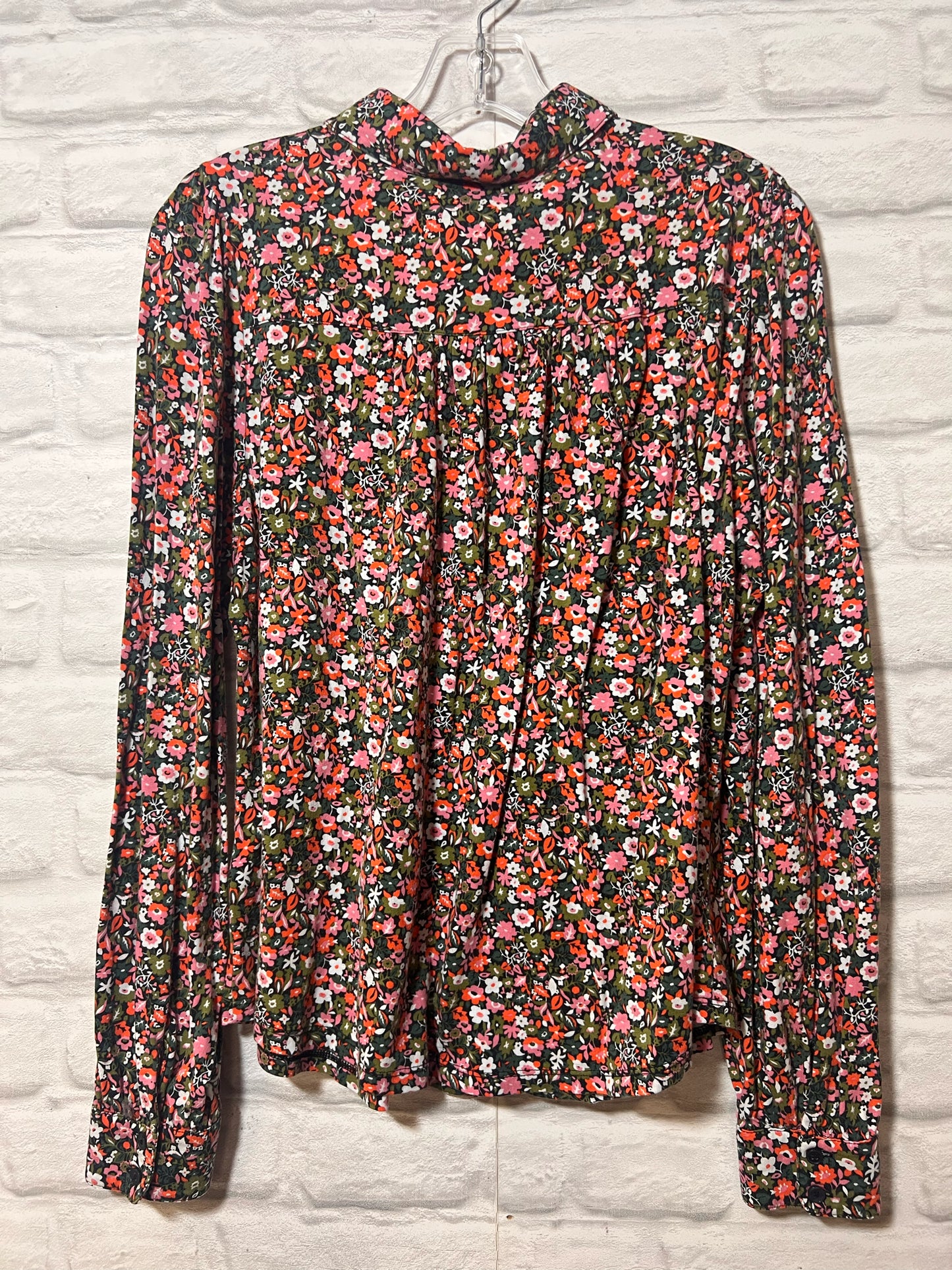 Size 12 Boden Floral Button Down Shirt