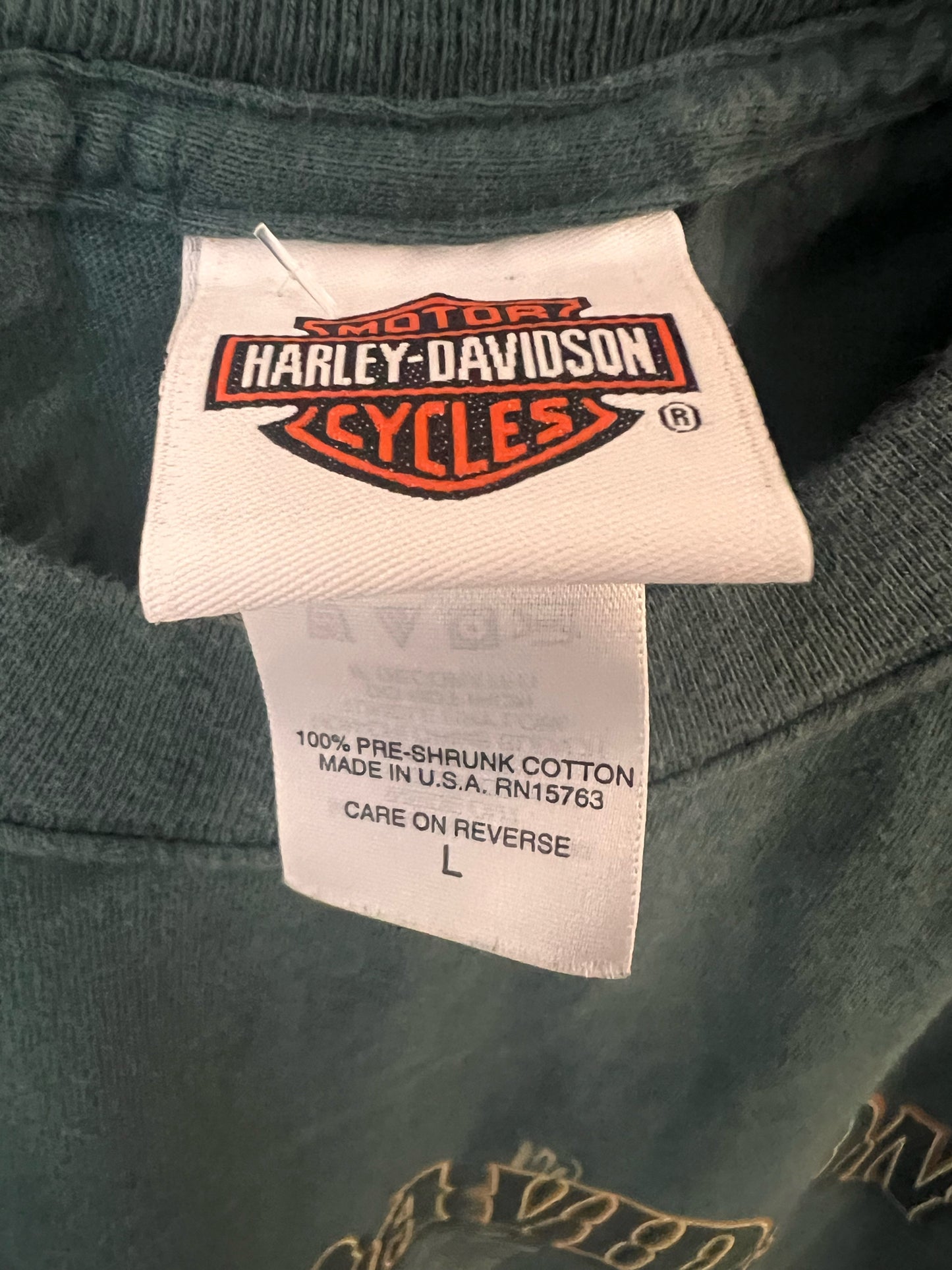 Size L Harley-Davidson Used HD T-Shirt - Special Collection