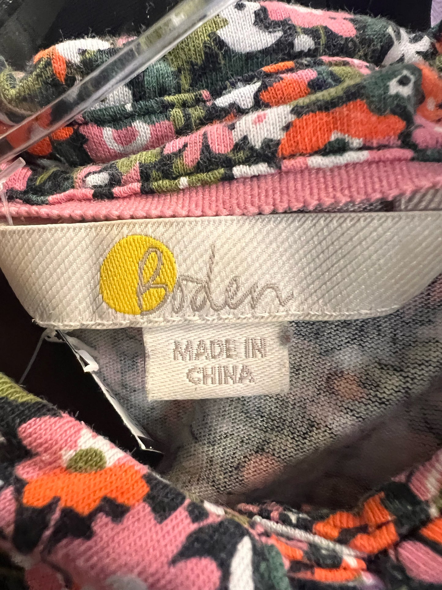 Size 12 Boden Floral Button Down Shirt