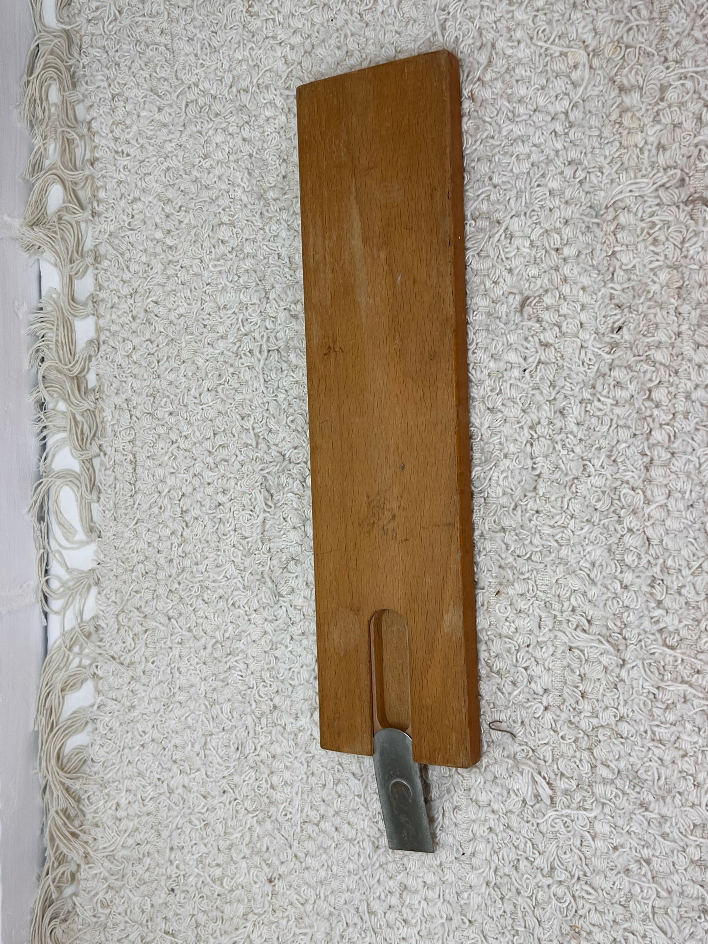 Vintage wood cribbage board