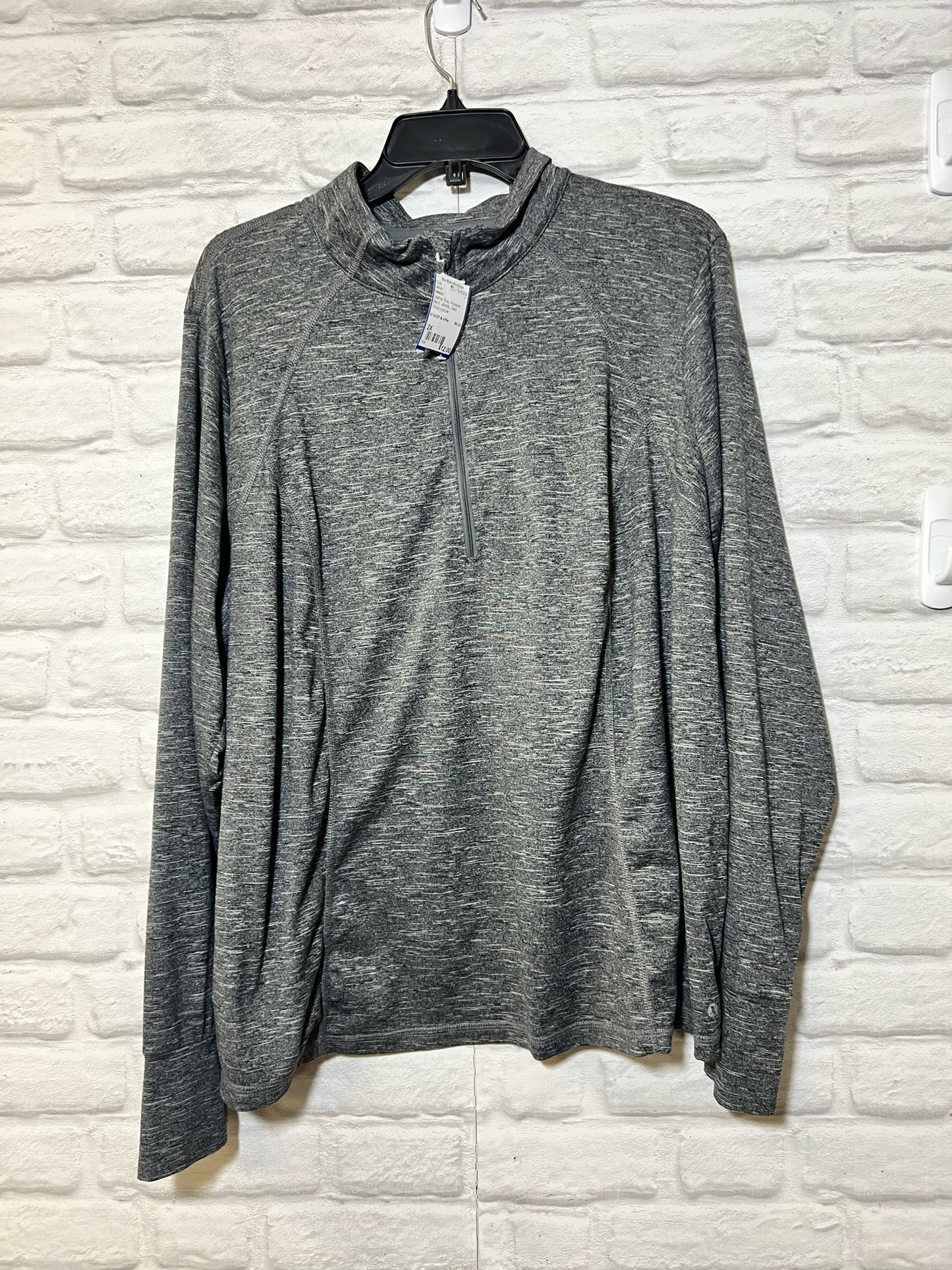 Size 2X Xersion gray pullover