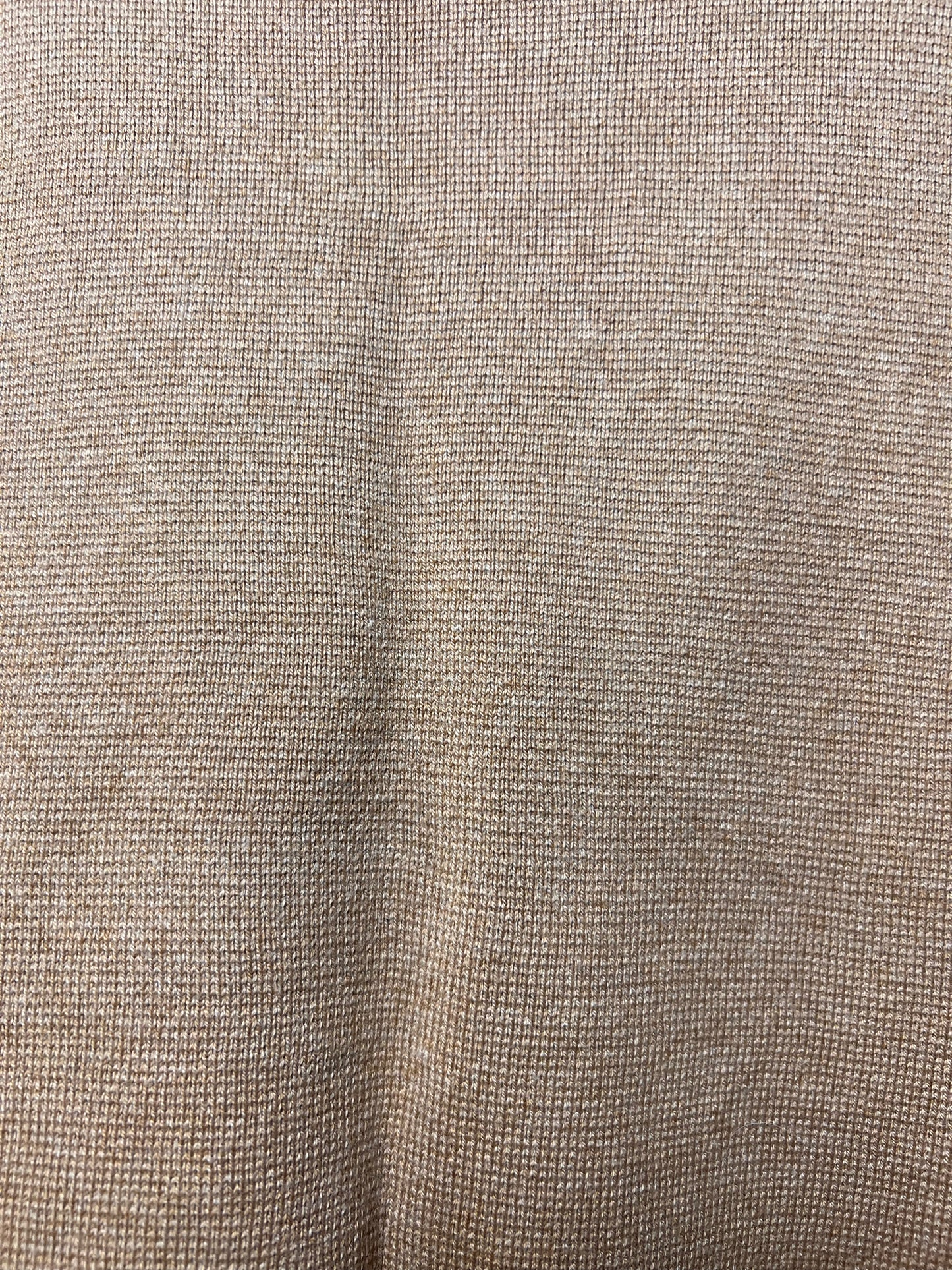 Size XL J. Crew Tan Knit One Button Blazer/Cardigan