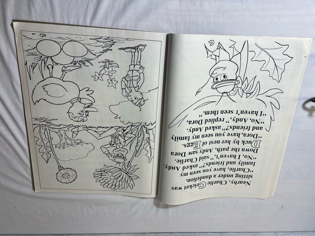Andy's ABC's Coloring Book