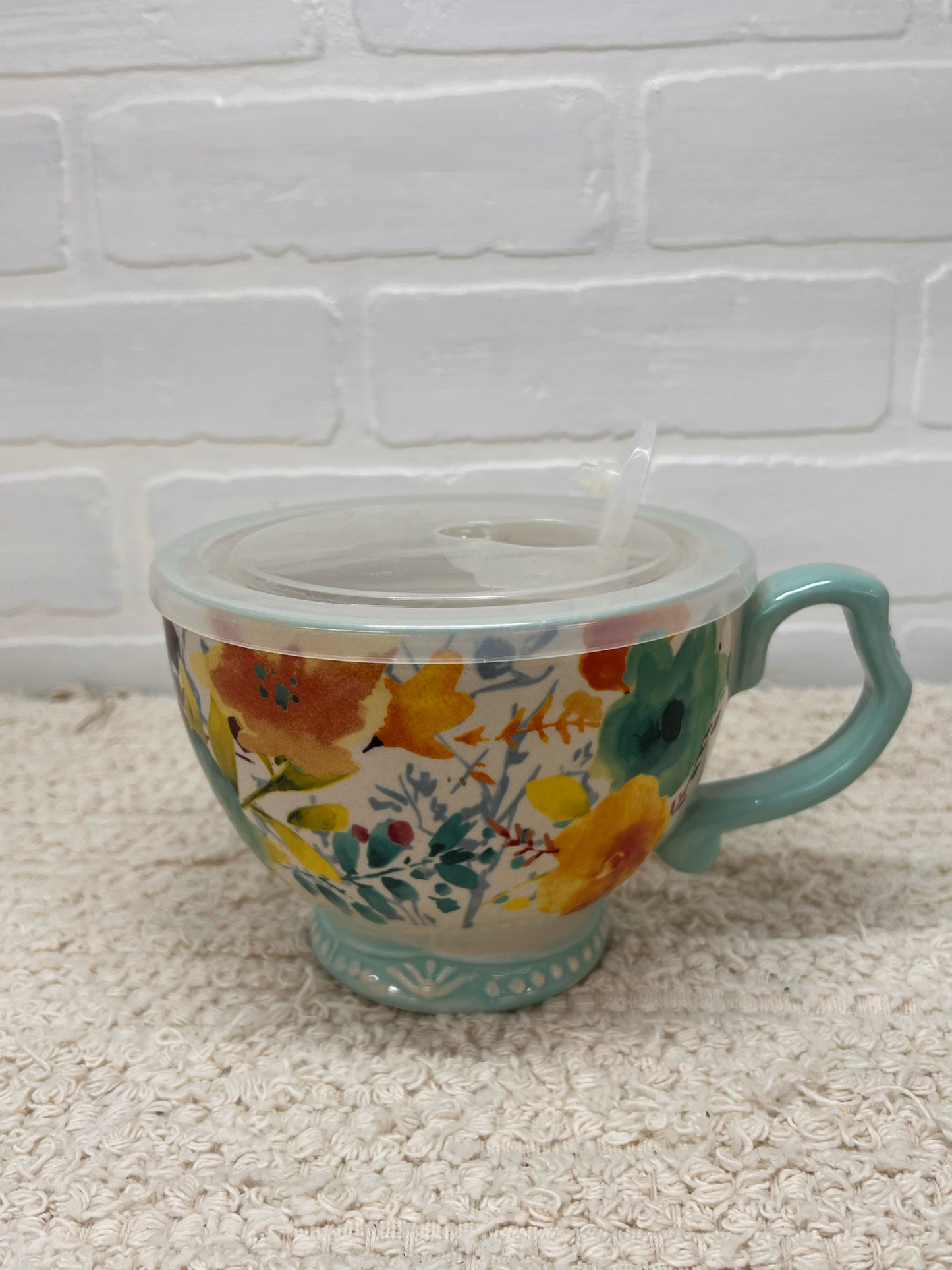 Pioneer Woman 'Willow' Soup Mug