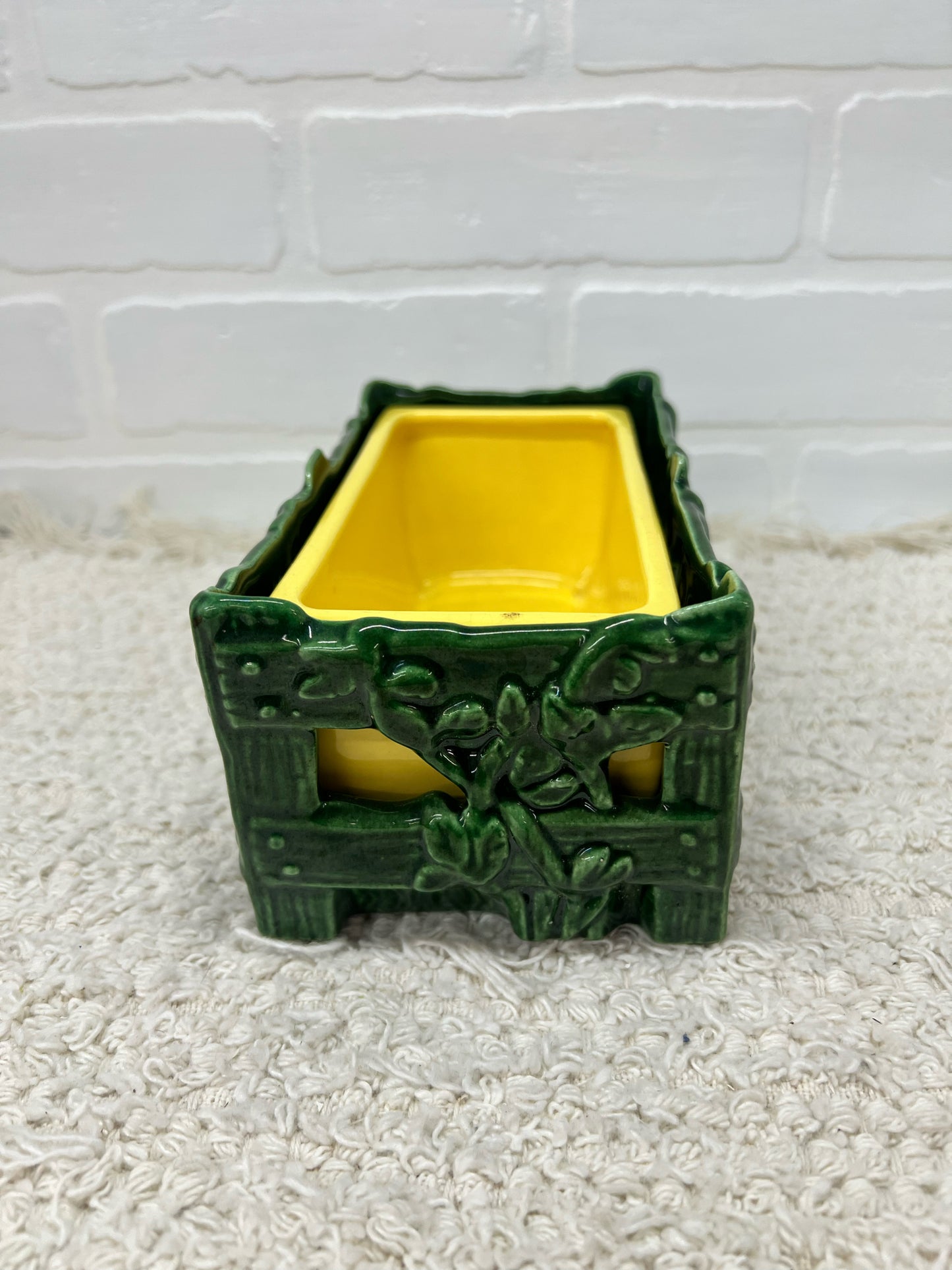 Frazier Ceramic Fence Planter