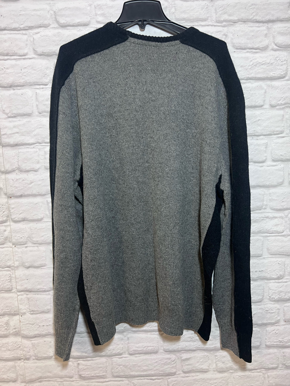 Size 2X Harley-Davidson NWT Mens' Wood Blend Gray & Black Sweater