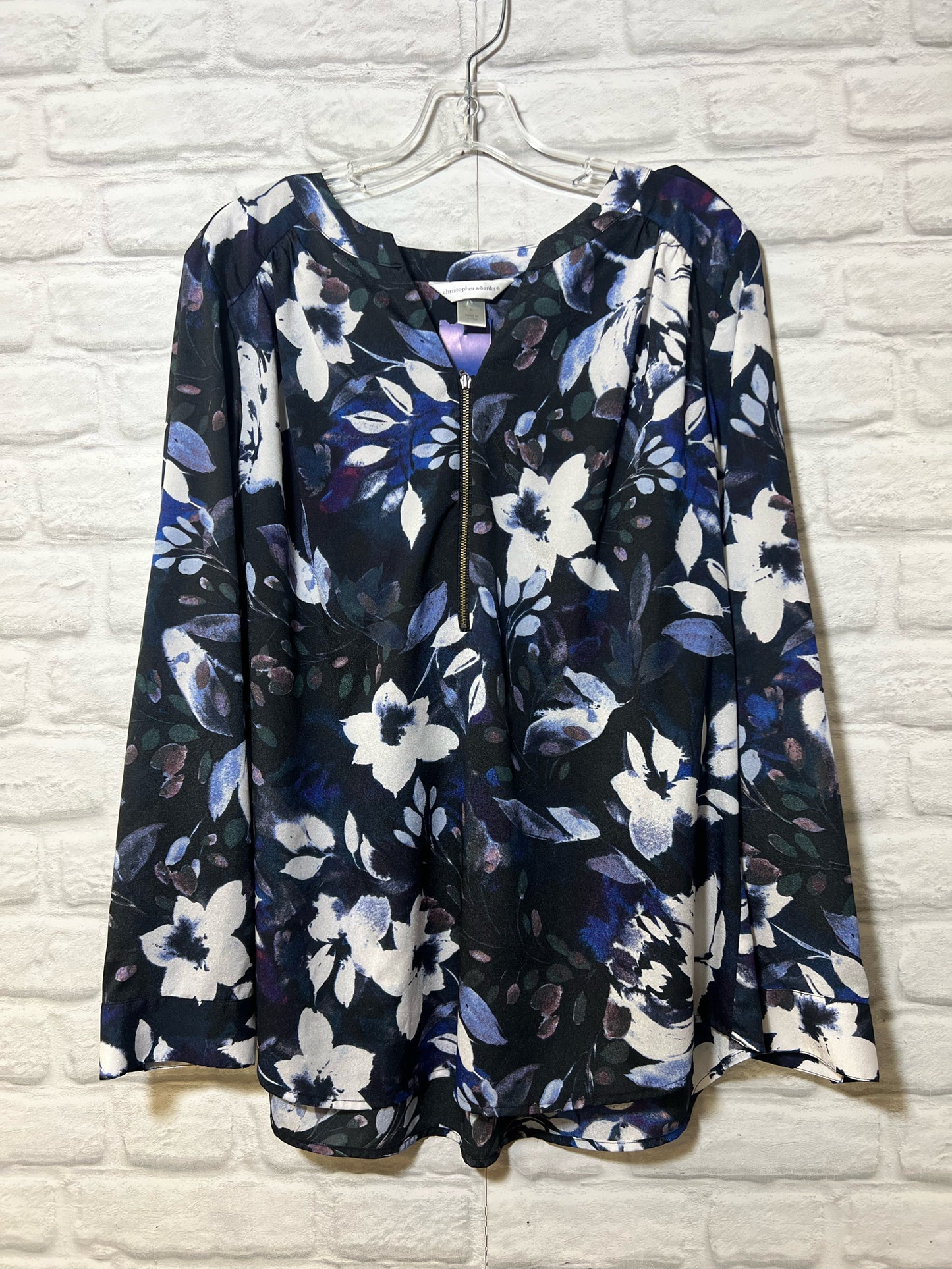 Size L Christopher & Banks Used Blouse