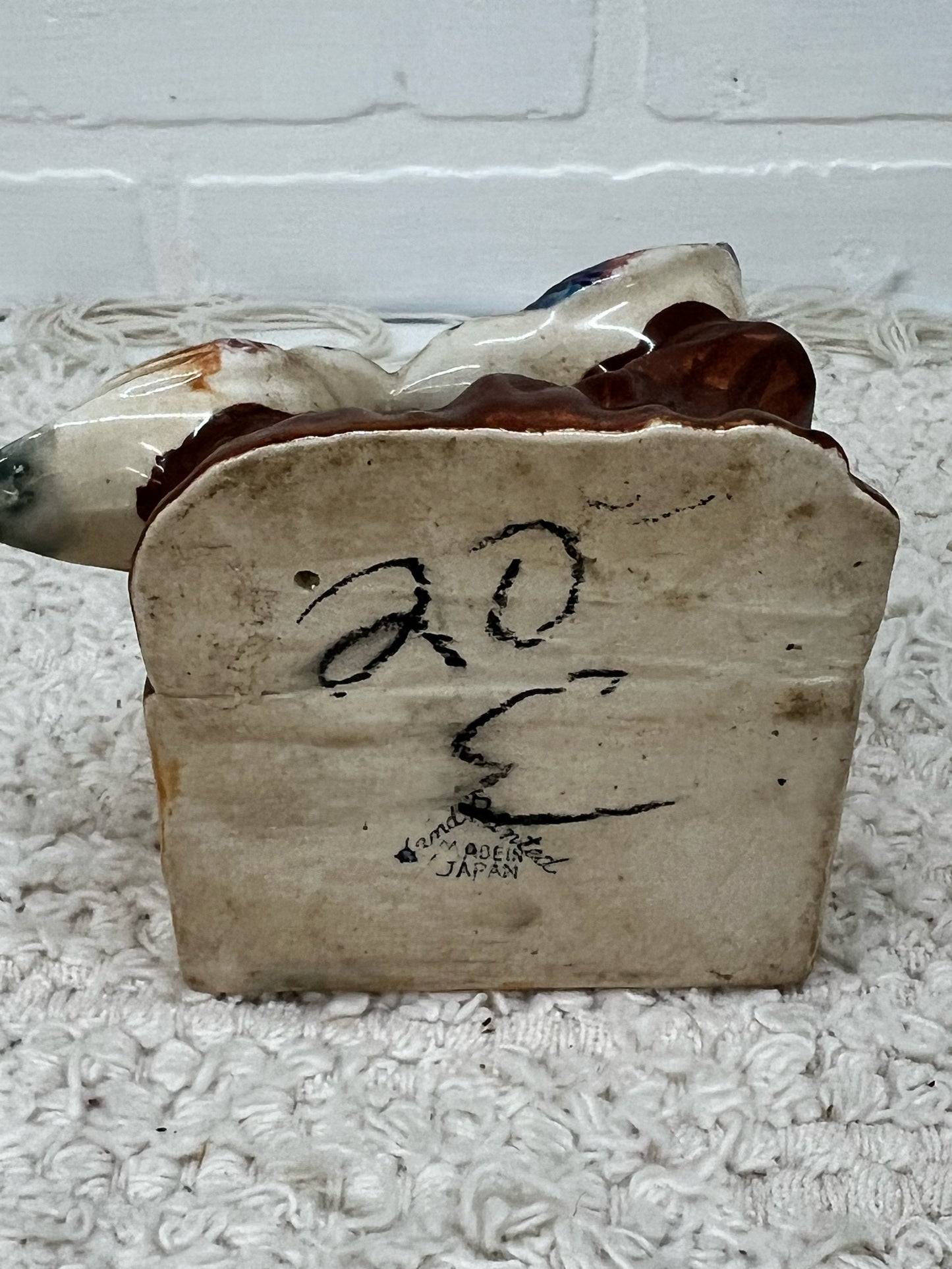 Vintage made in Japan two birds planter